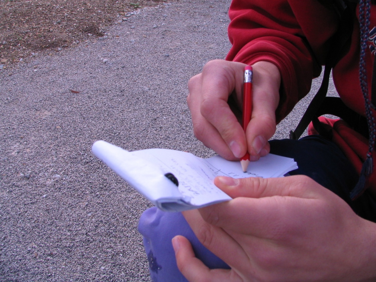 Vpis v dnevnik zaklada