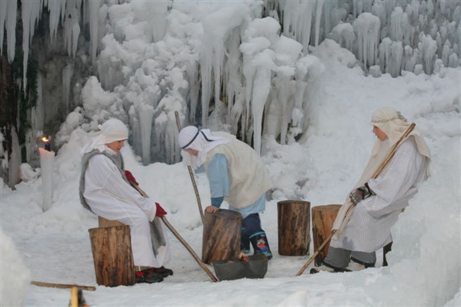 Ledene jaslice v Mojstrani