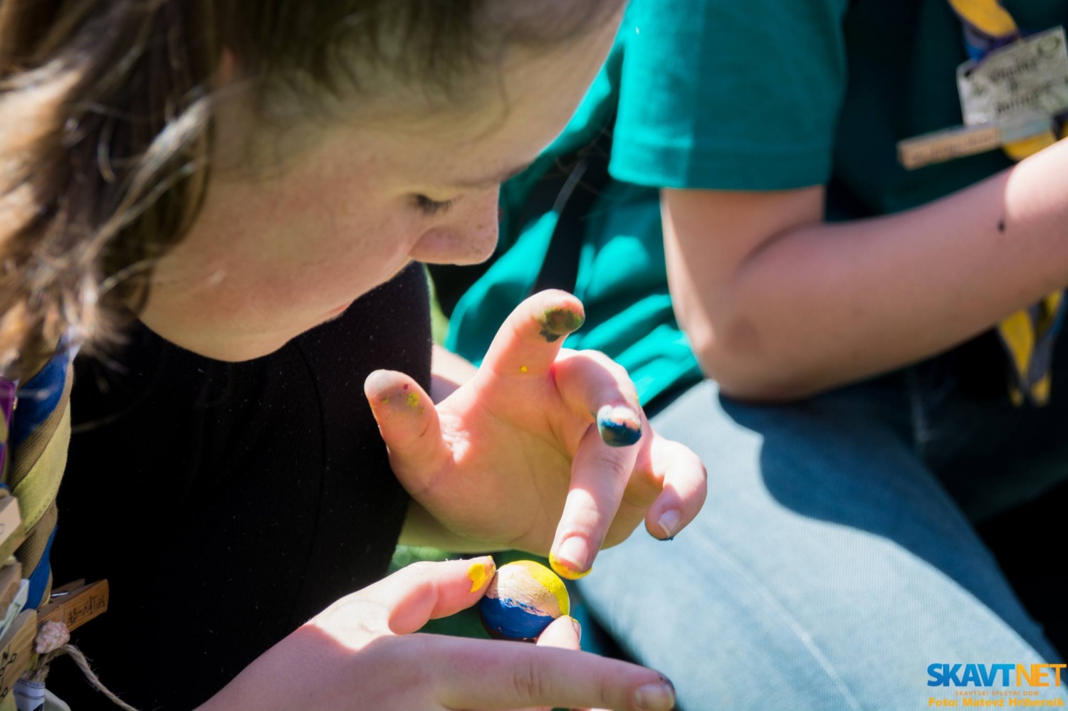 "Skavt, ne boj se, sledi moji slédi."