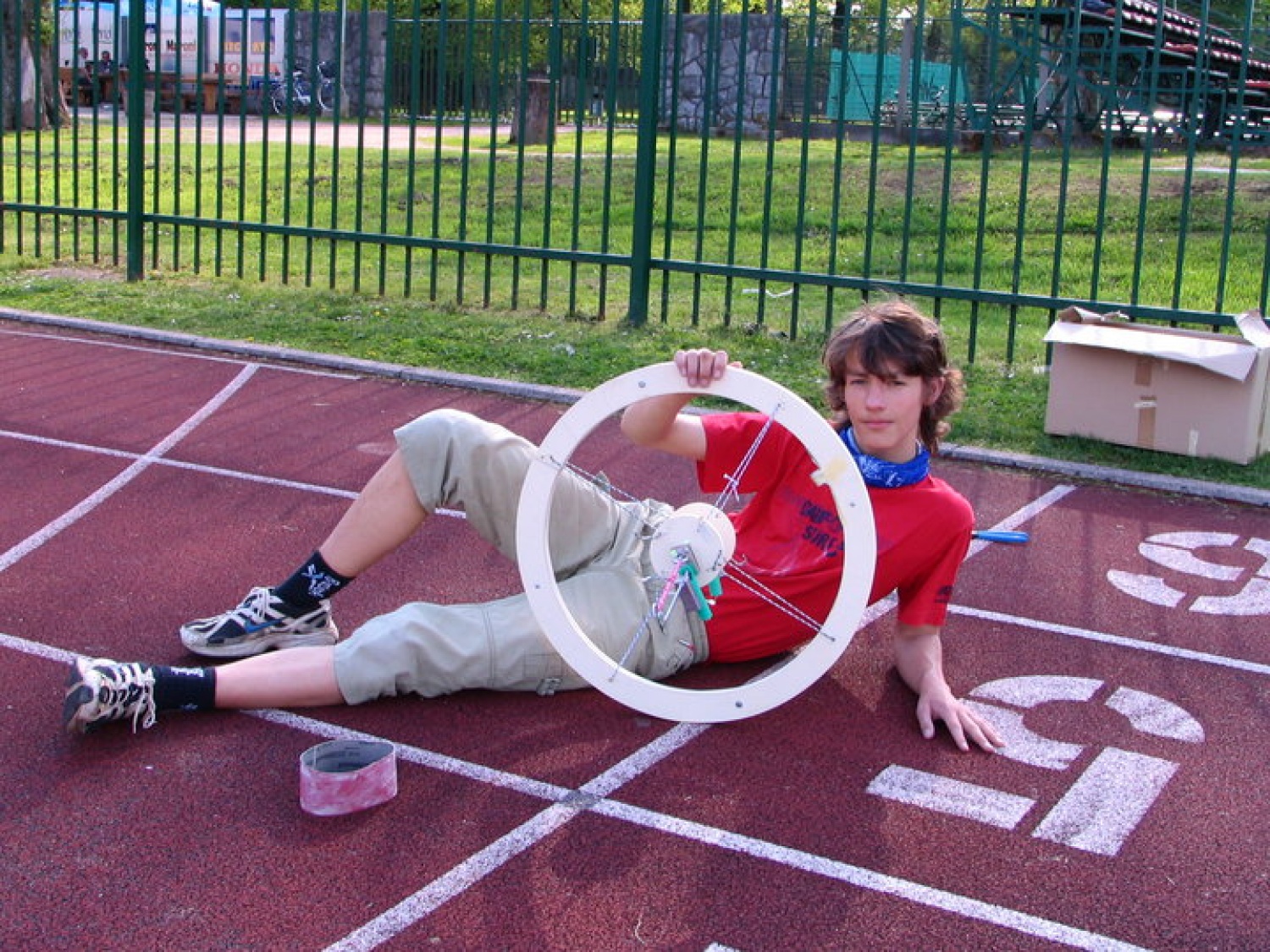 Boštjan in elastomobil