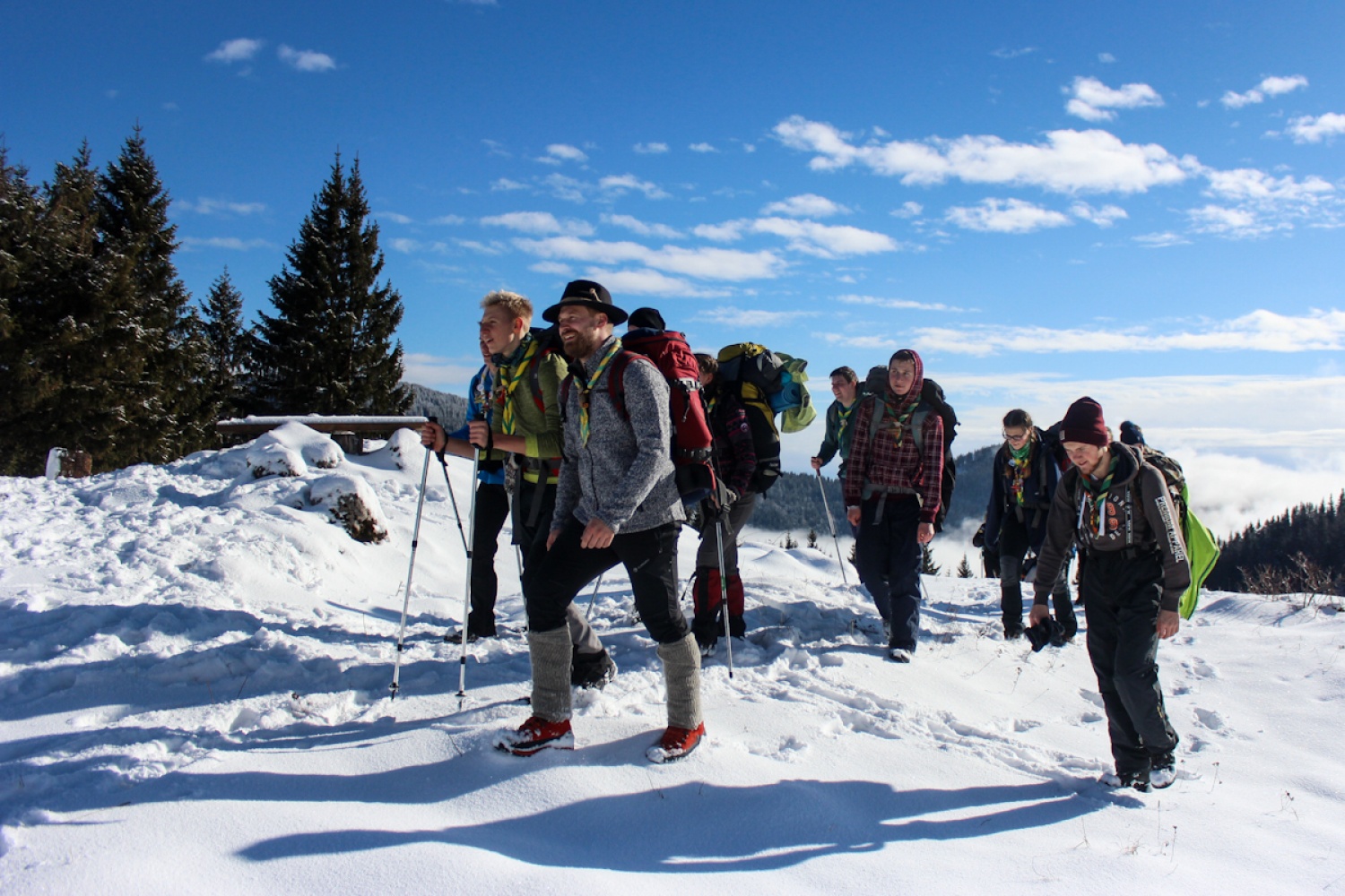 FOTO in VIDEO: V belem iskanju sreče
