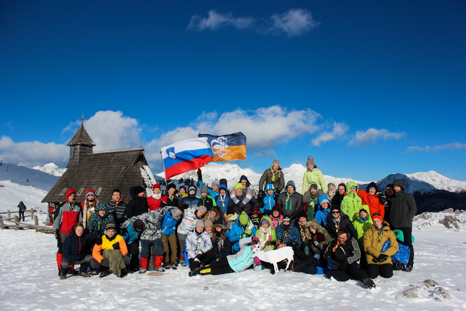 FOTO in VIDEO: V belem iskanju sreče