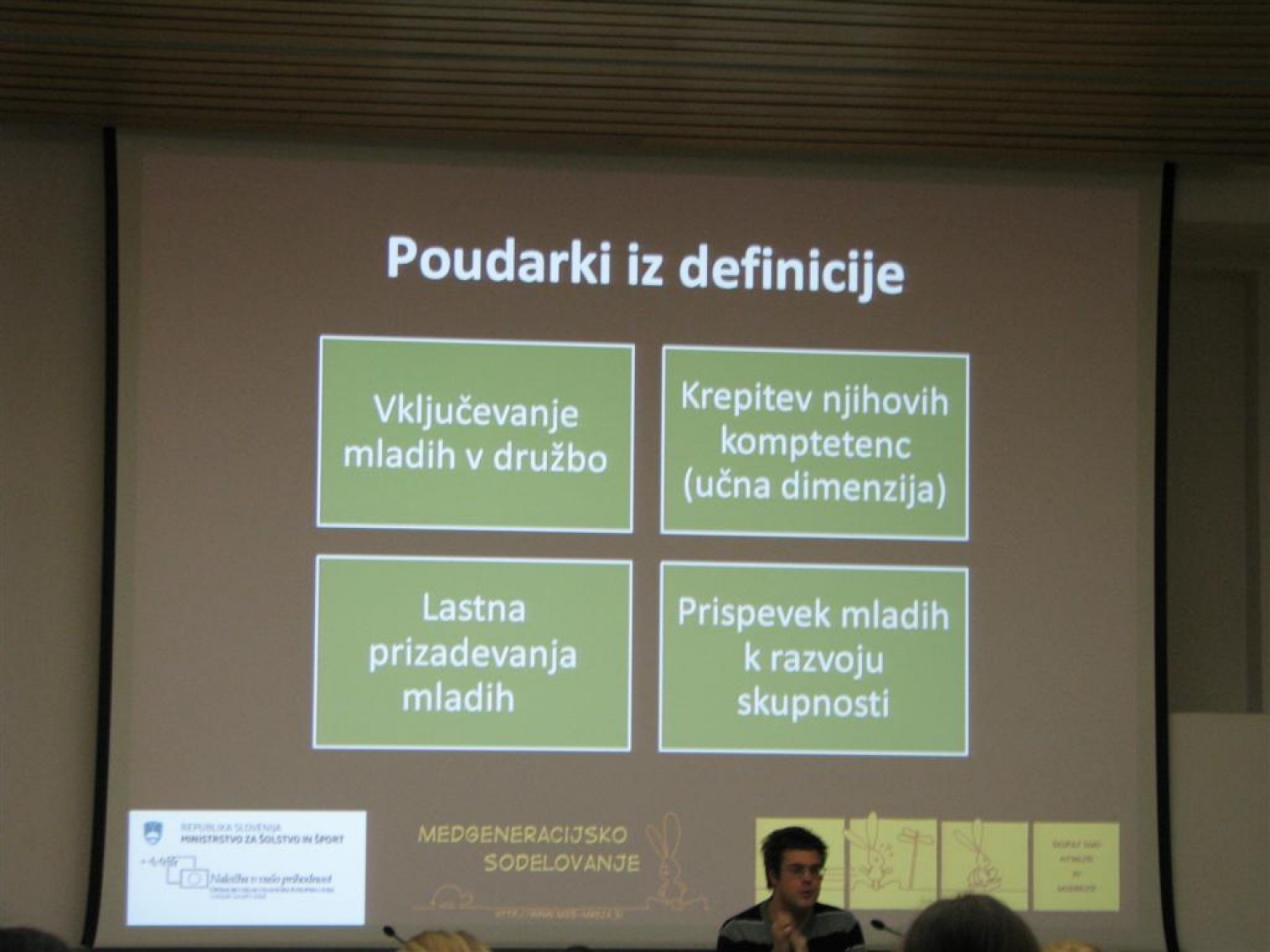 Konferenca "Medgeneracijsko sodelovanje: Pogled mladih", ki se je odvijala v Ljubljani in na kateri so izredno aktivno vlogo odigrali skavti - sedanji voditelji in tisti, ki so zdaj že na drugih mestih  v družbi, je prinesla veliko svežih idej.