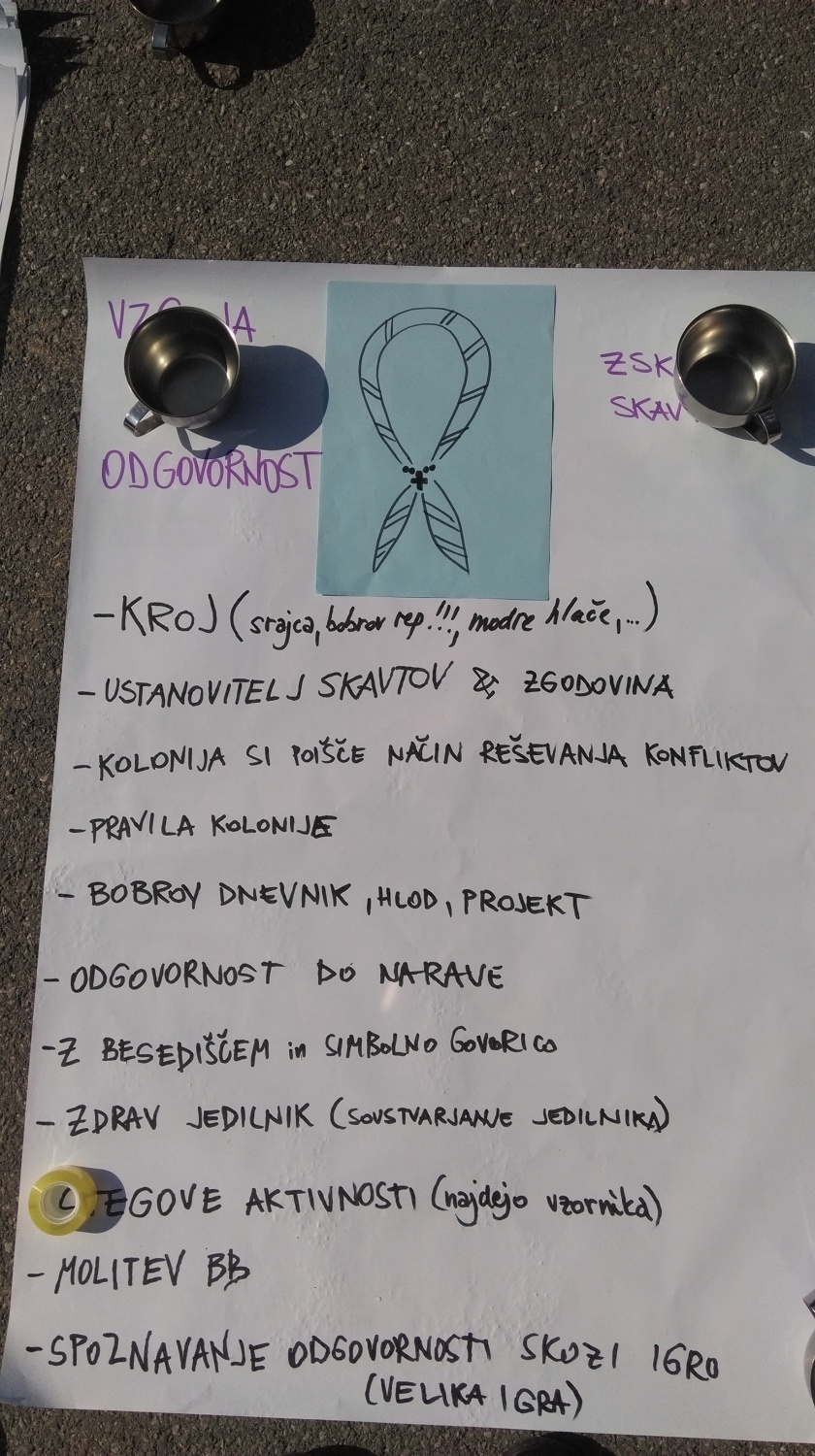 Kličem te voditelj bobrov in bobrovk