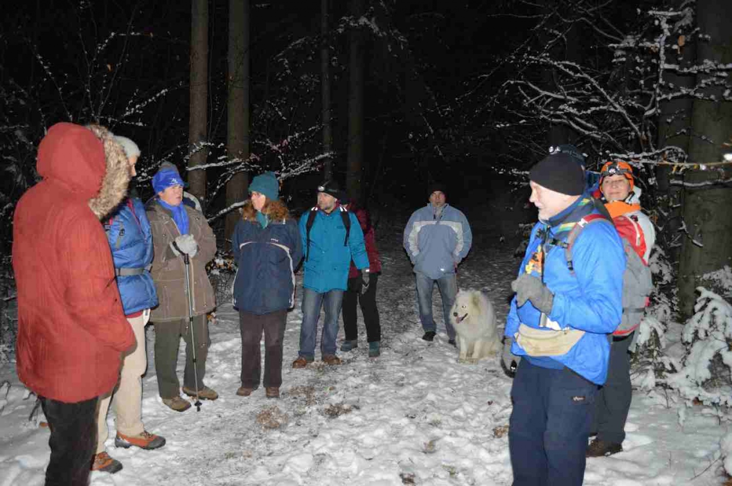 poslušanje nočne tišine