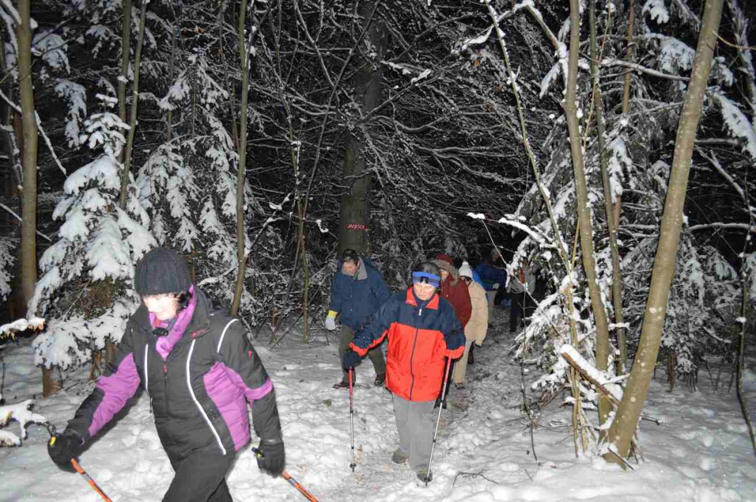 gremo naprej proti vrhu