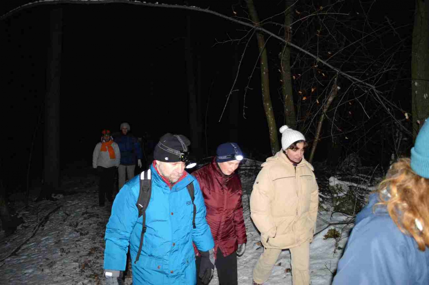 sproščen pogovor na poti