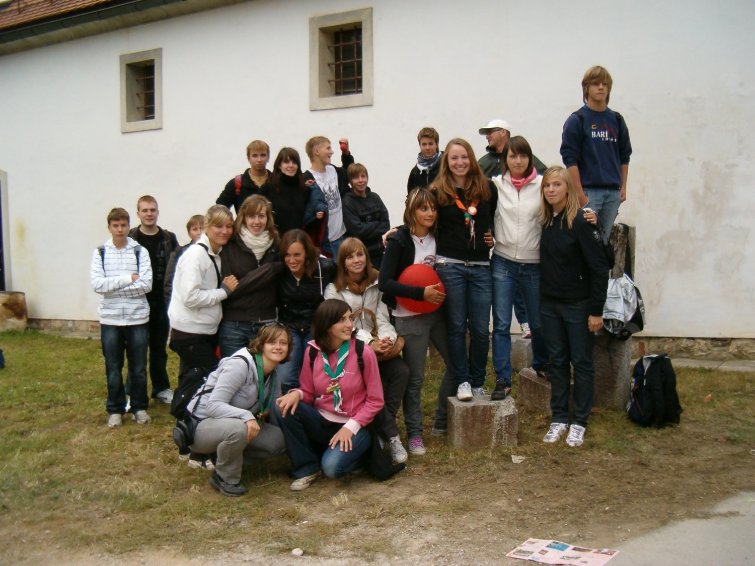 skupinska slika pred odhodom