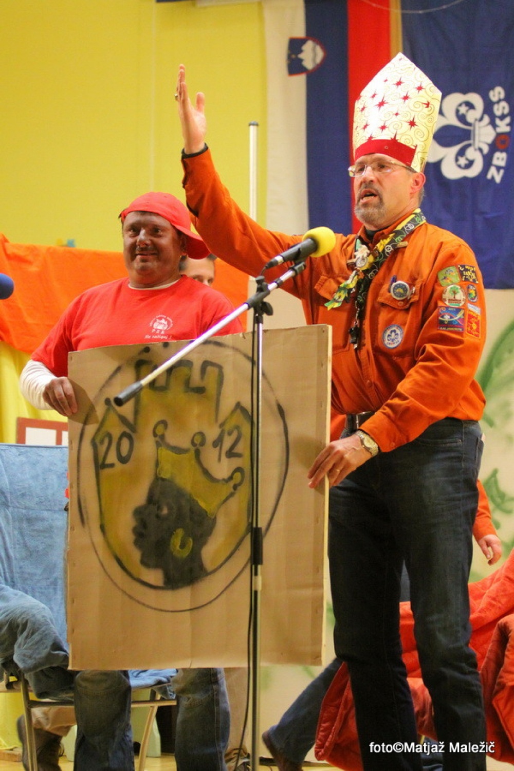 Škof se zahvali zamorcu