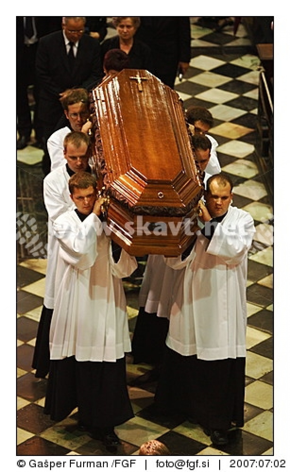 Sveta maša in pogreb upokojenega ljubljanskega nadškofa in metropolita msgr. dr. Alojzija Šuštarja