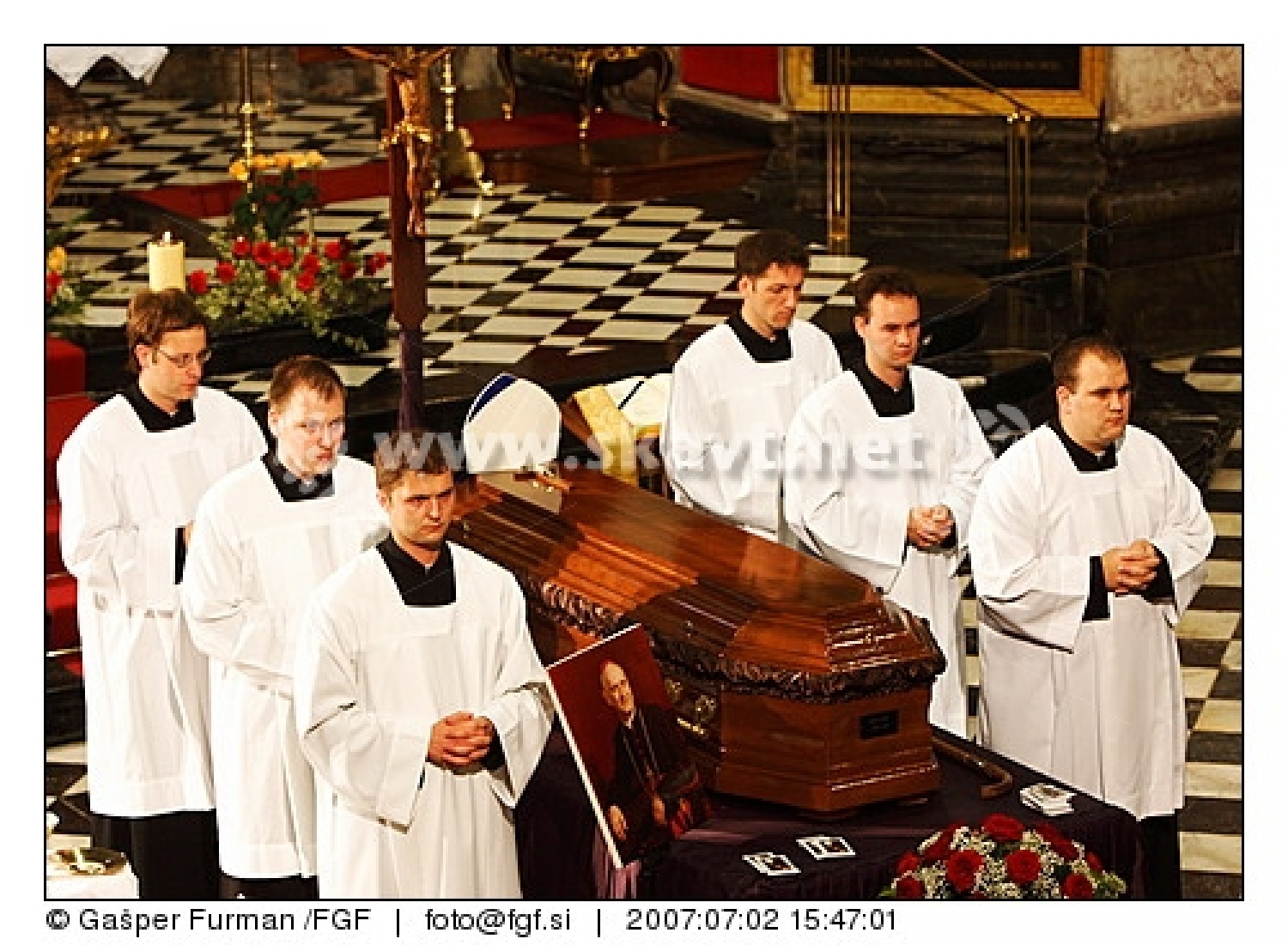 Sveta maša in pogreb upokojenega ljubljanskega nadškofa in metropolita msgr. dr. Alojzija Šuštarja