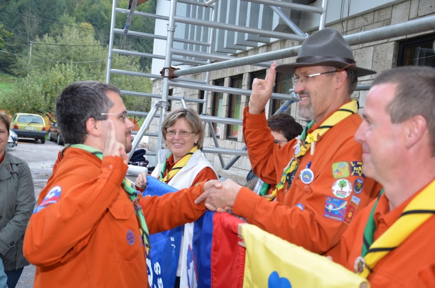 Uraden sprejem v bratovščino