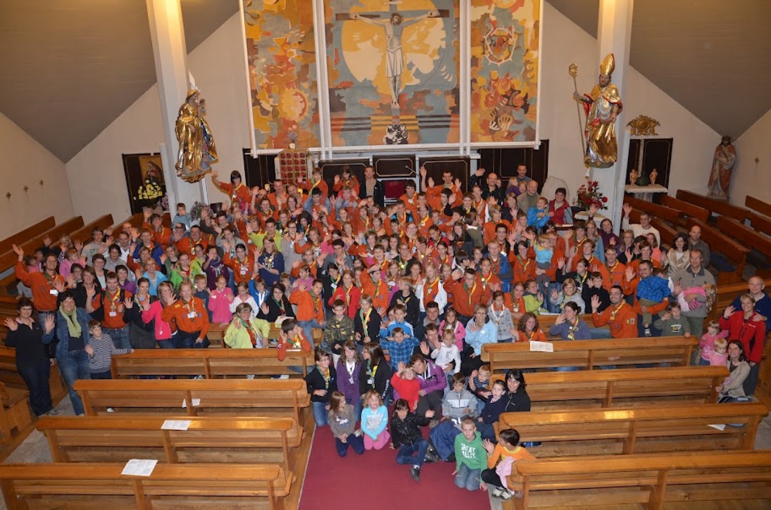 Skupinska slika loških skavtov