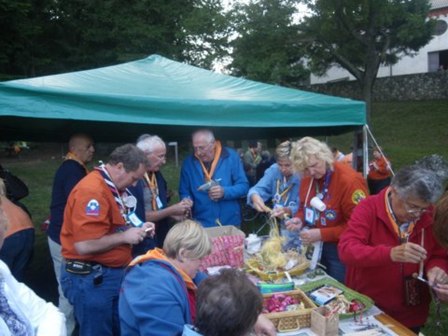 Praznovanje 10. letnice druženja bratovščine Alpe Adria skavt