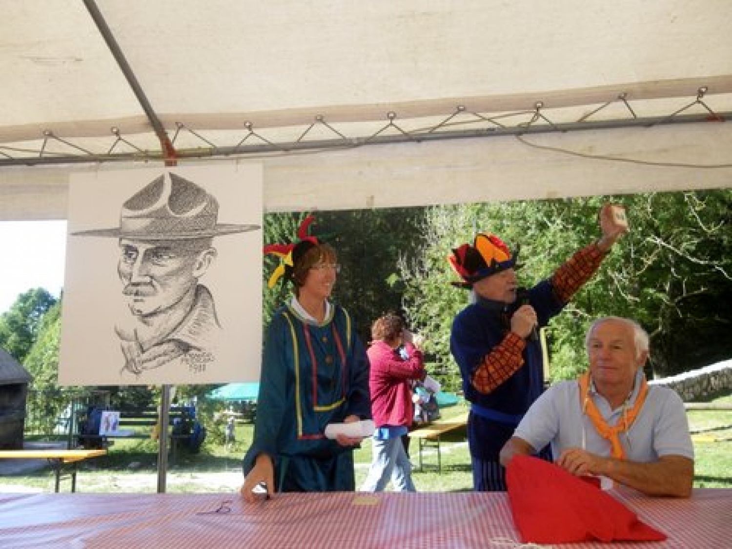 Praznovanje 10. letnice druženja bratovščine Alpe Adria skavt