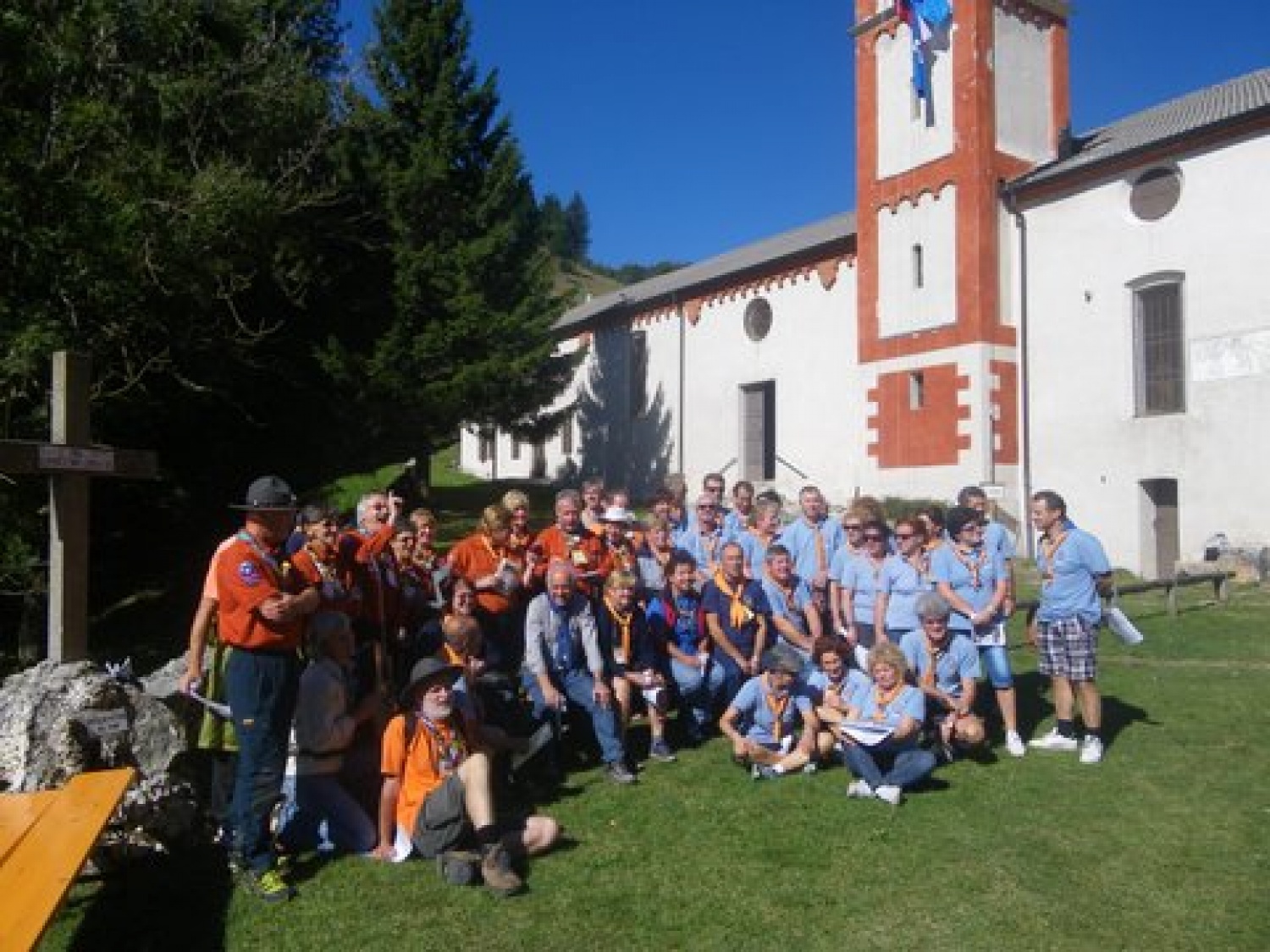 Praznovanje 10. letnice druženja bratovščine Alpe Adria skavt