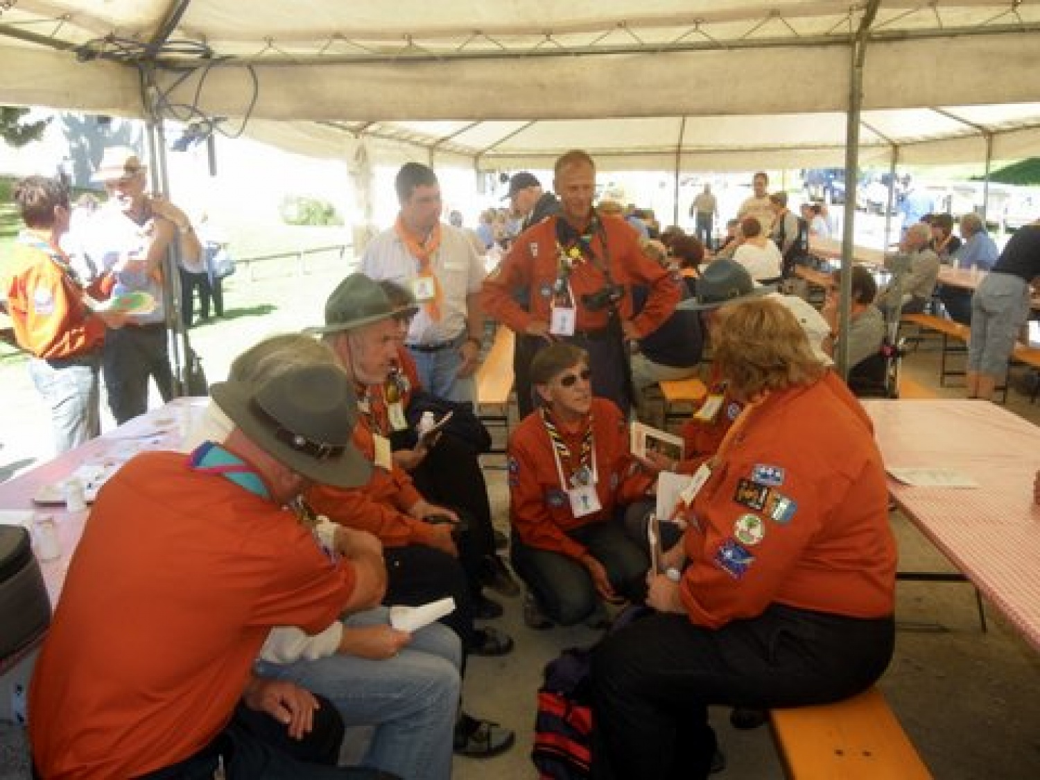 Praznovanje 10. letnice druženja bratovščine Alpe Adria skavt