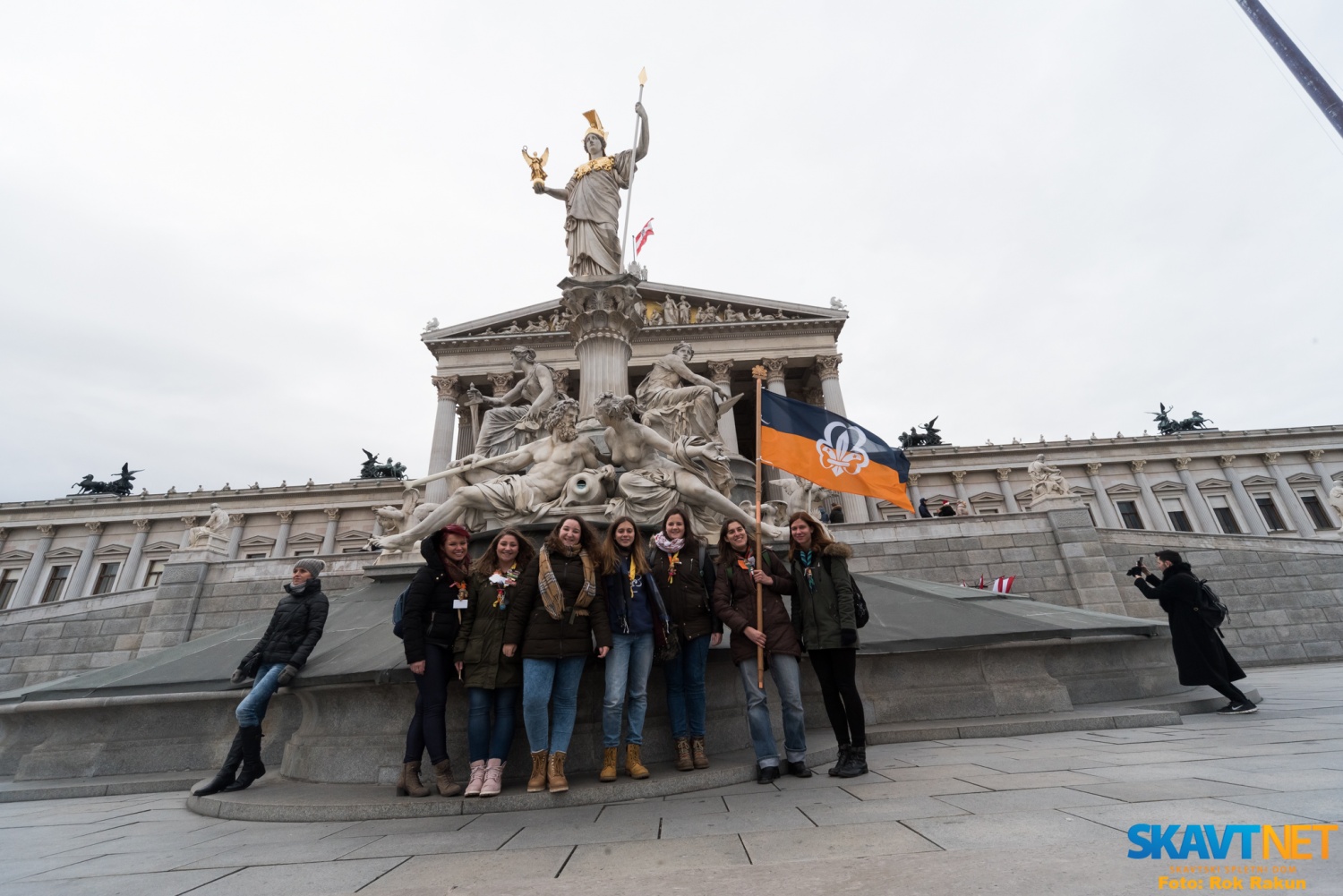 FOTO in VIDEO: Sprejem LMB na Dunaju