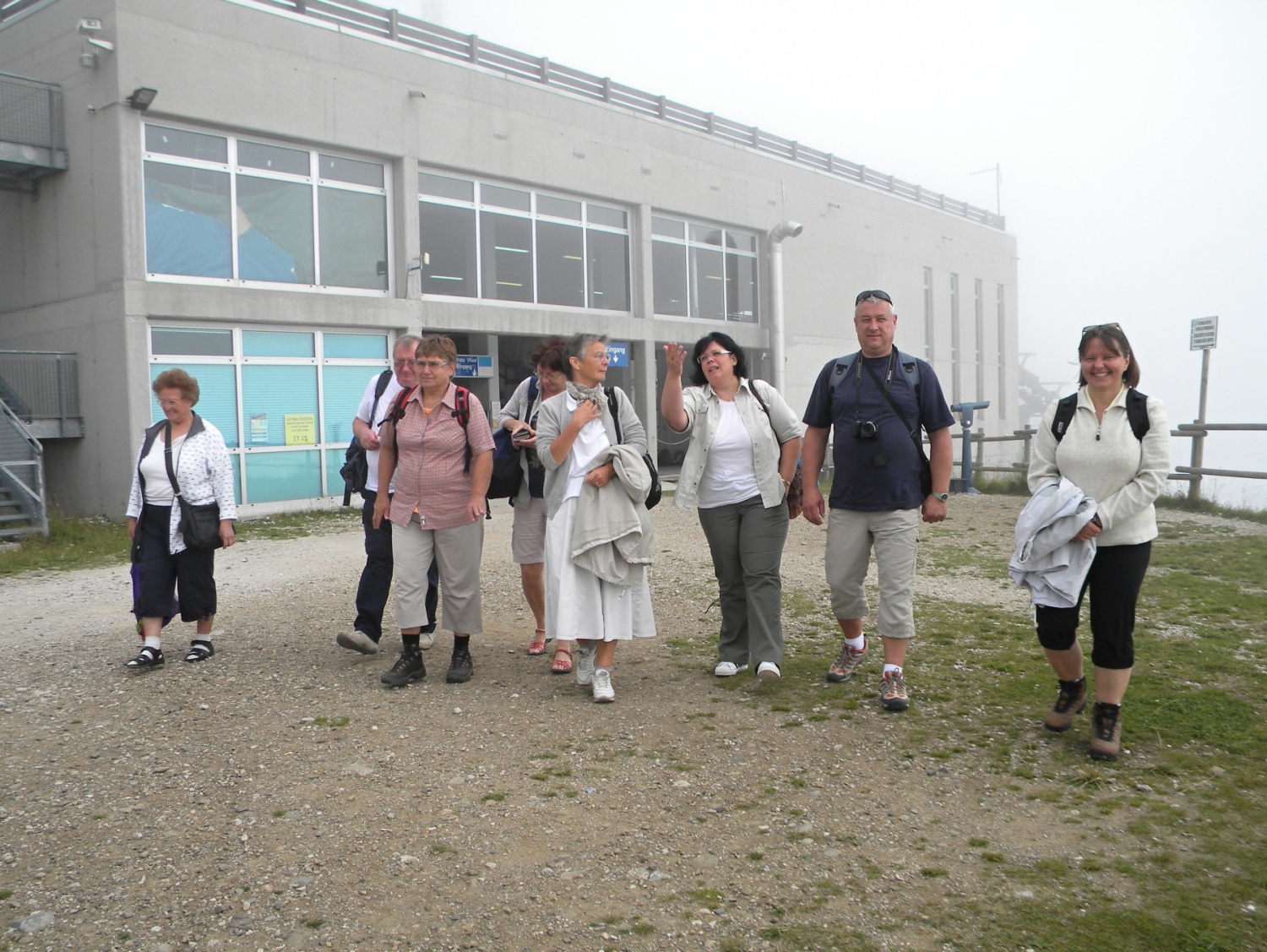 Prihod na sv. Višarje.