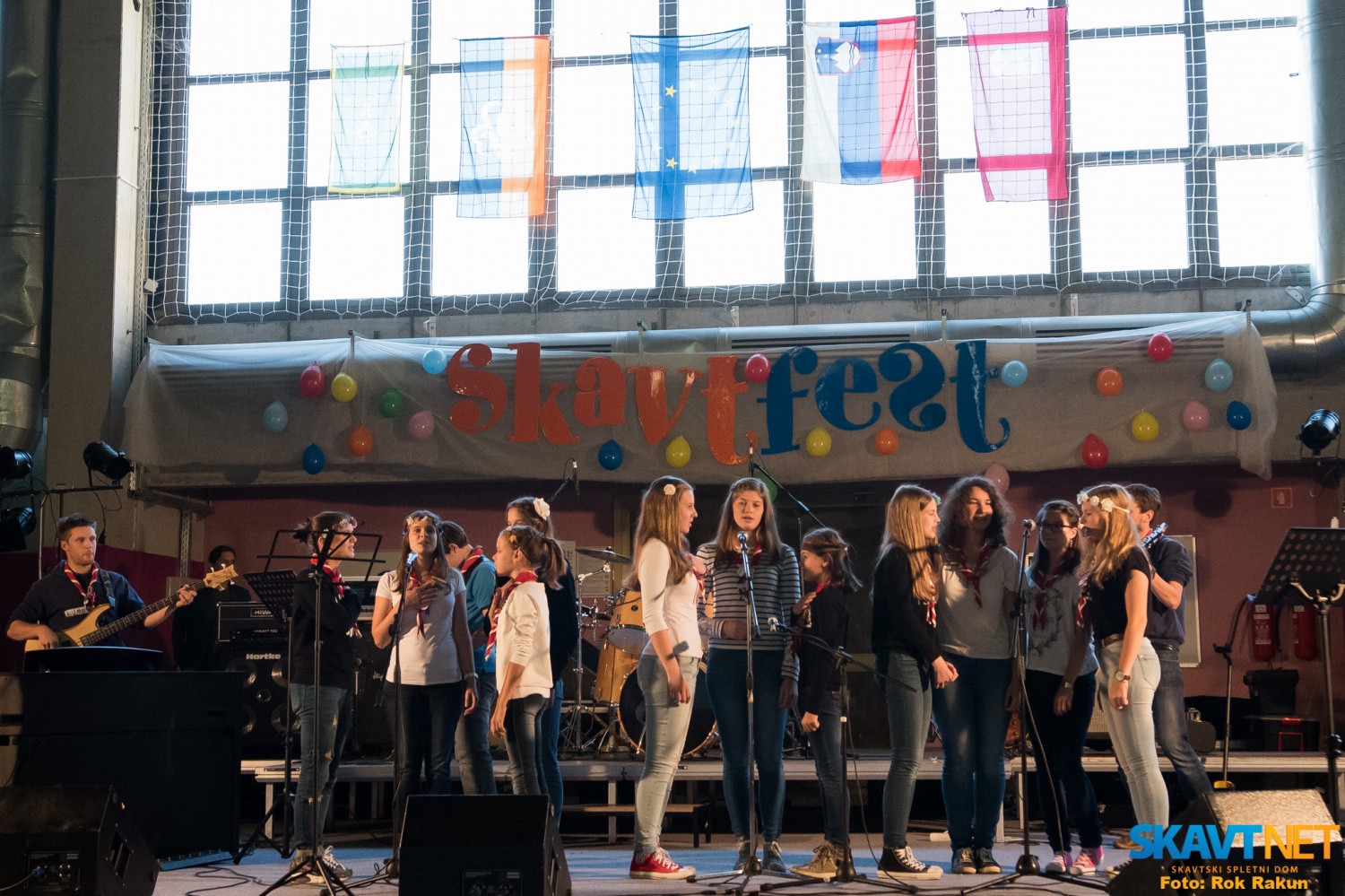 FOTO in VIDEO: Skavtfest 2015