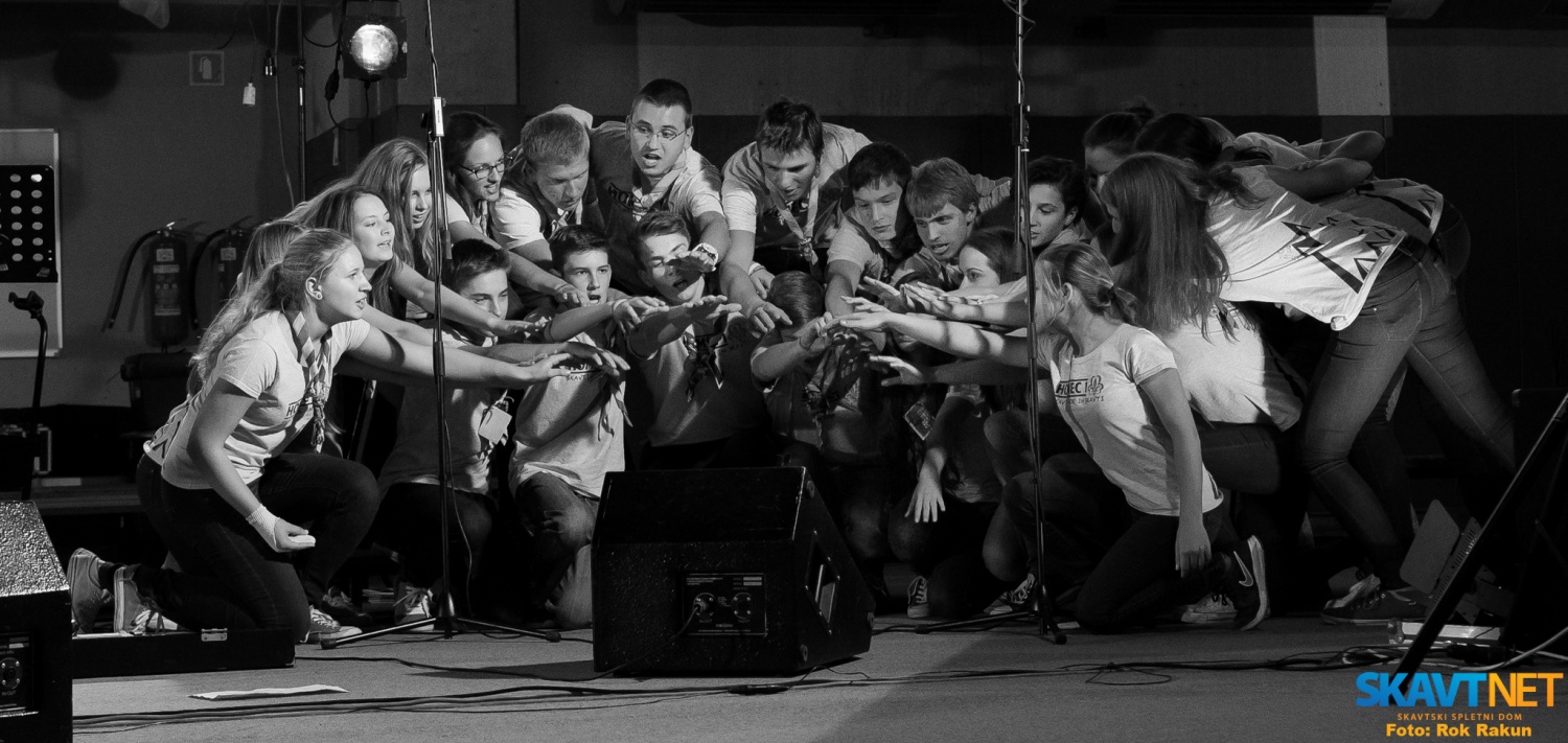 FOTO in VIDEO: Skavtfest 2015