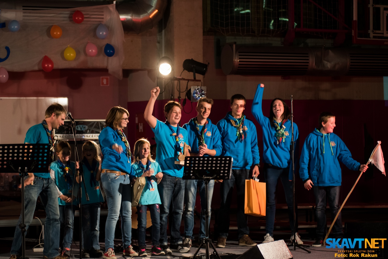 FOTO in VIDEO: Skavtfest 2015