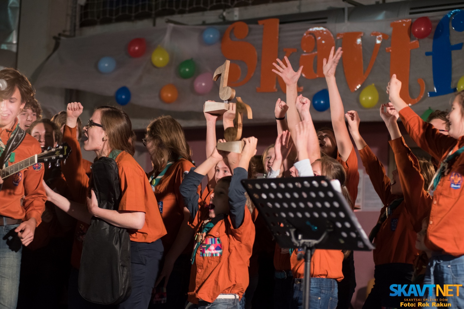 FOTO in VIDEO: Skavtfest 2015