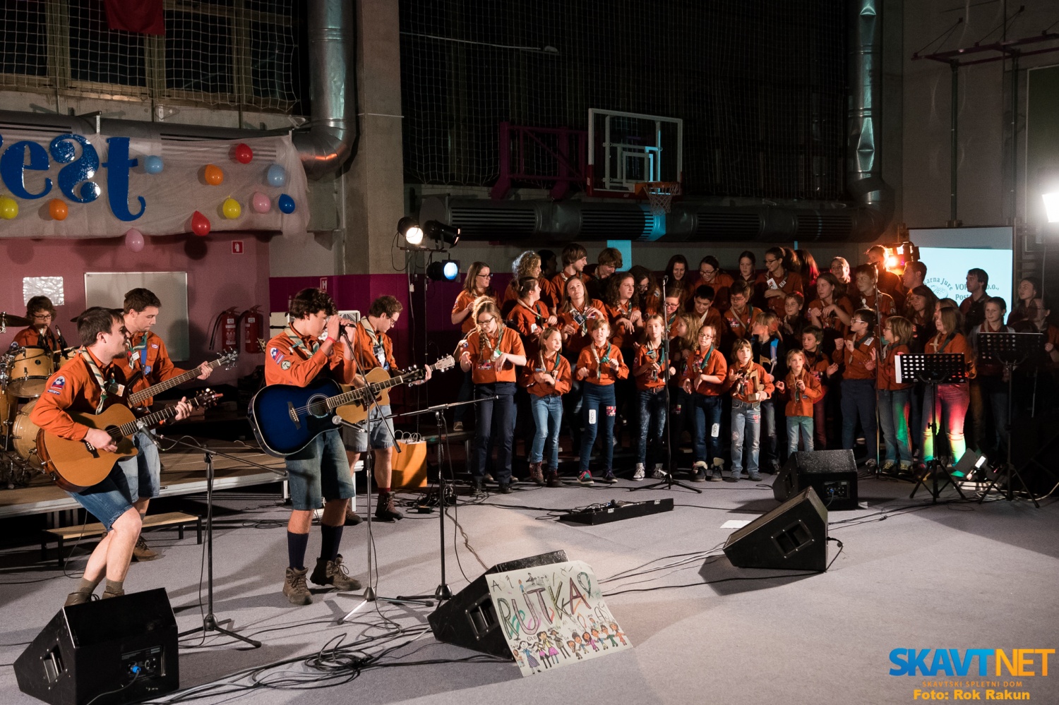 FOTO in VIDEO: Skavtfest 2015