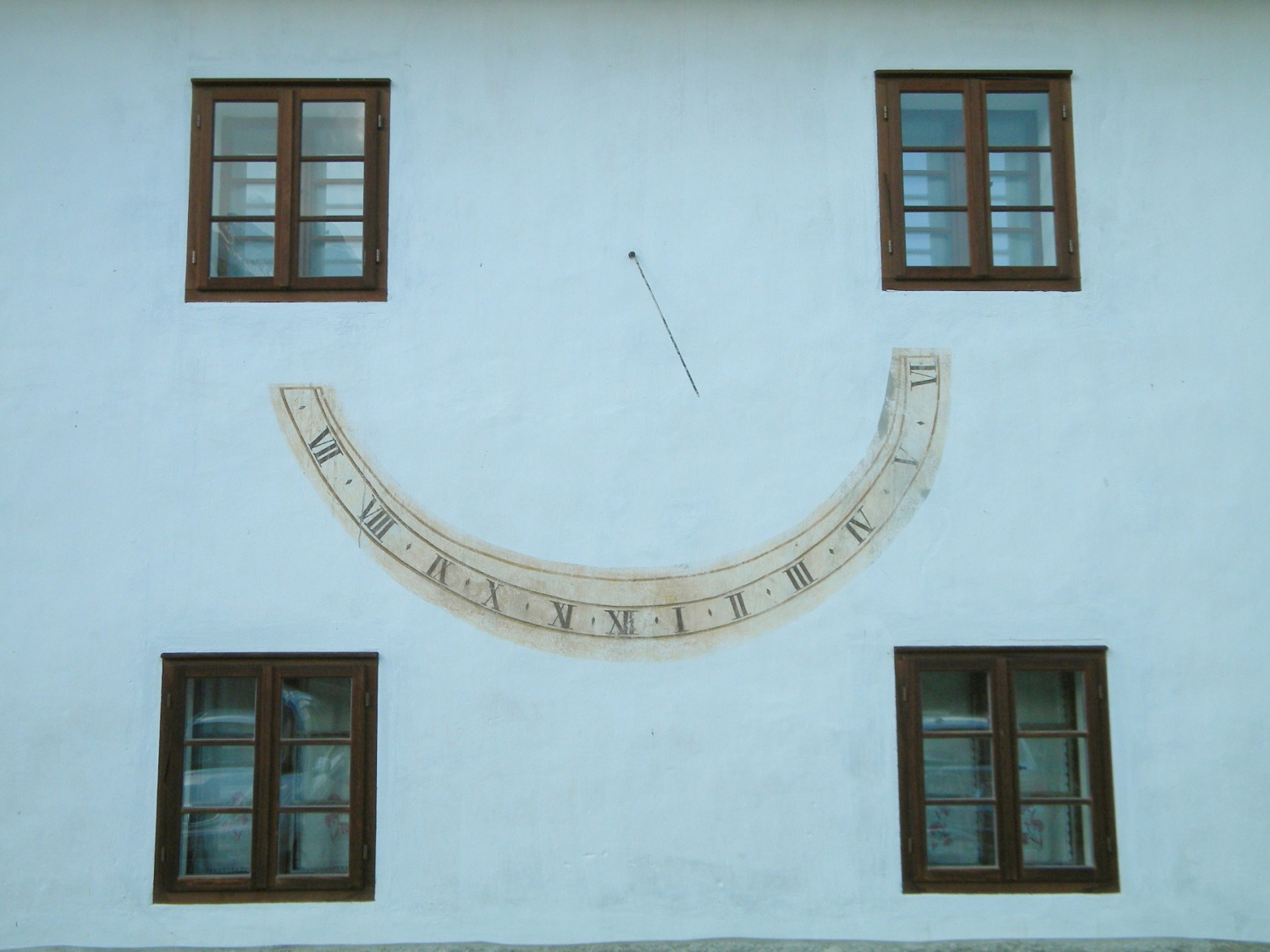 Sončna ura - nasmeh.