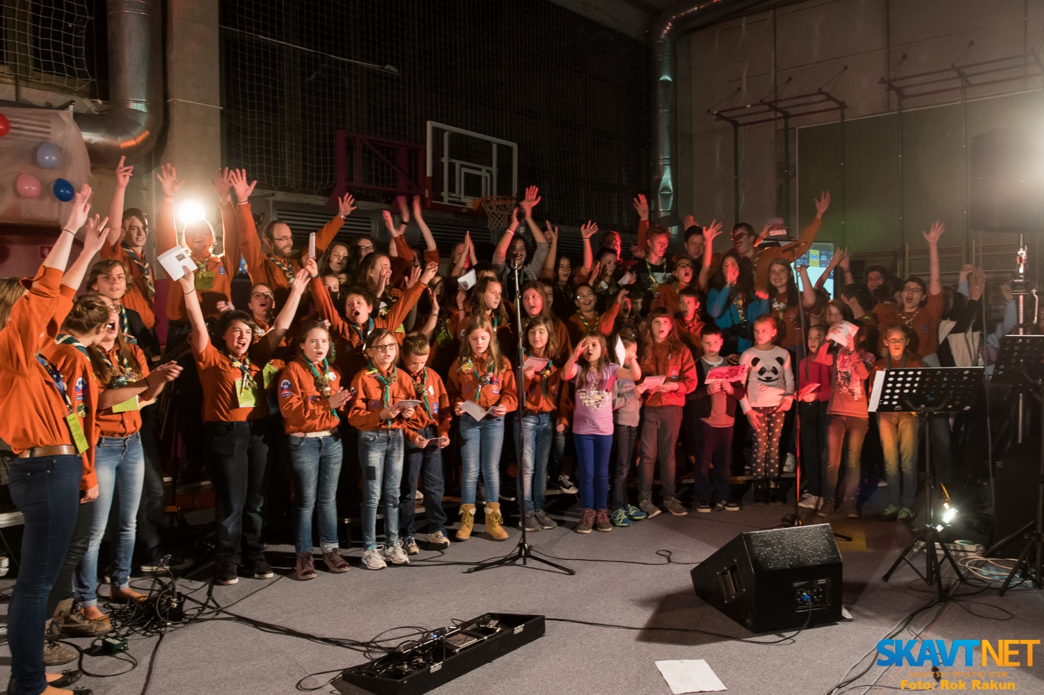 FOTO in VIDEO: Skavtfest 2015