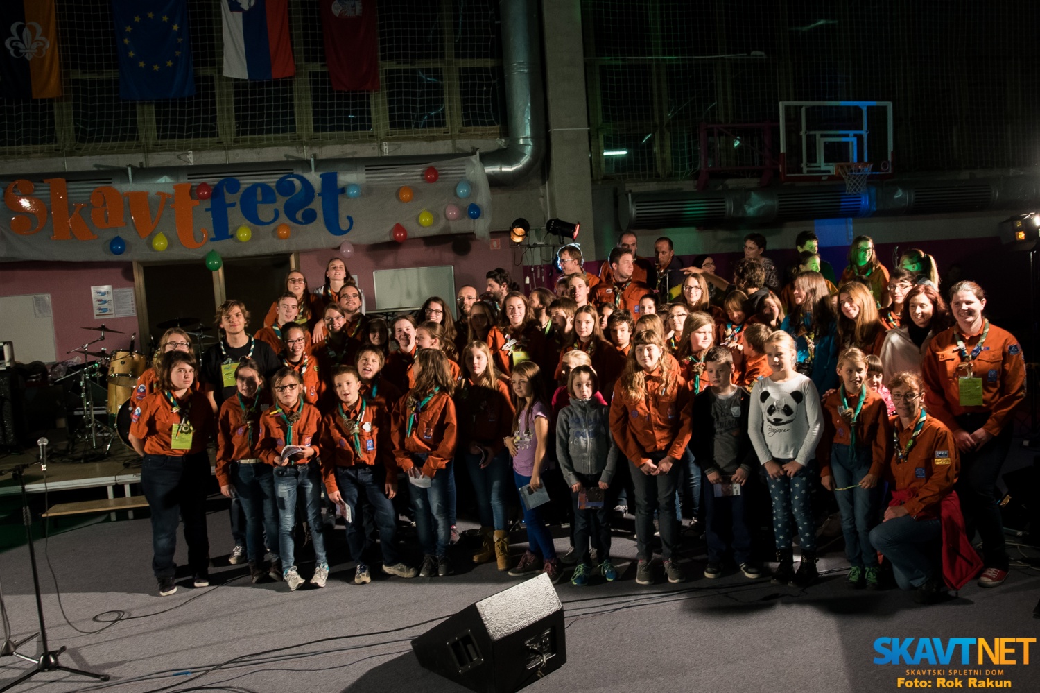 FOTO in VIDEO: Skavtfest 2015