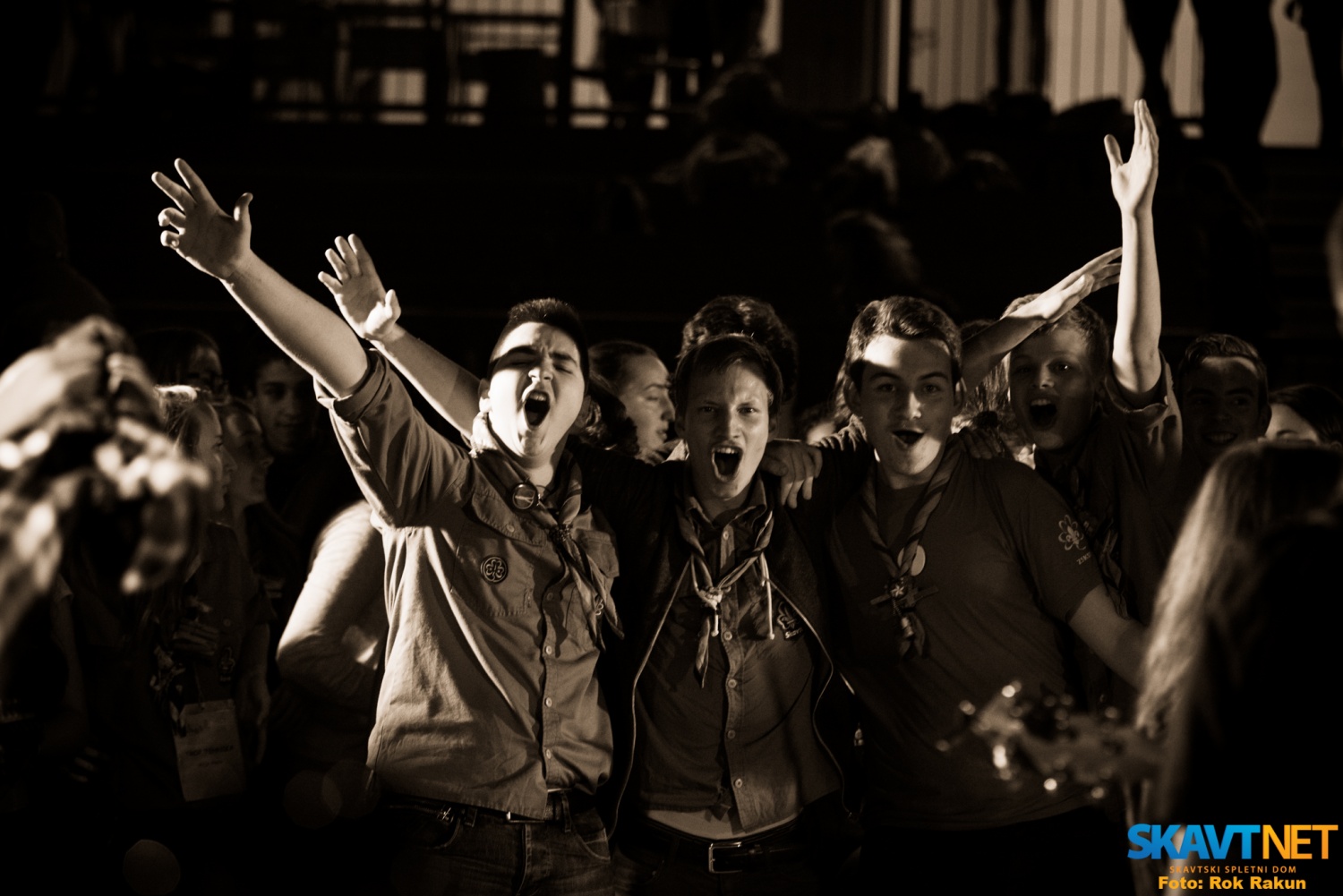 FOTO in VIDEO: Skavtfest 2015