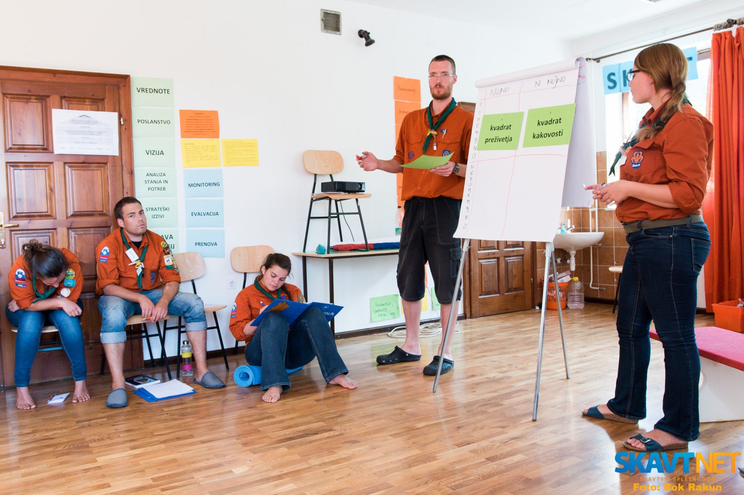 FOTO in VIDEO: Zgodil se je Skavt kolidž Liboje