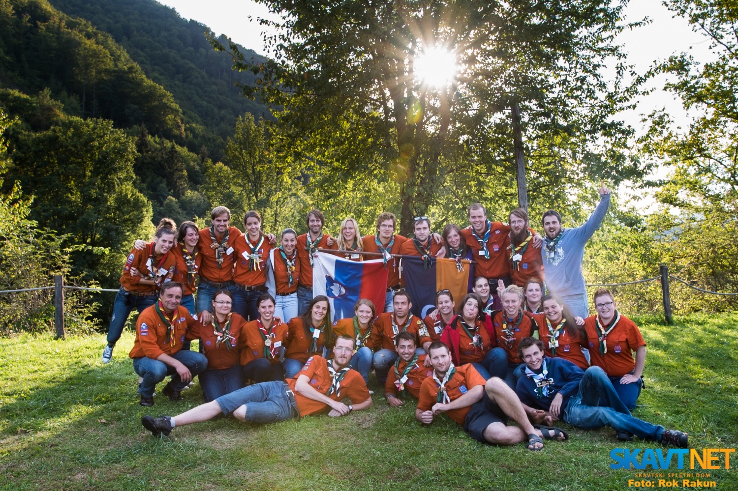 FOTO in VIDEO: Zgodil se je Skavt kolidž Liboje