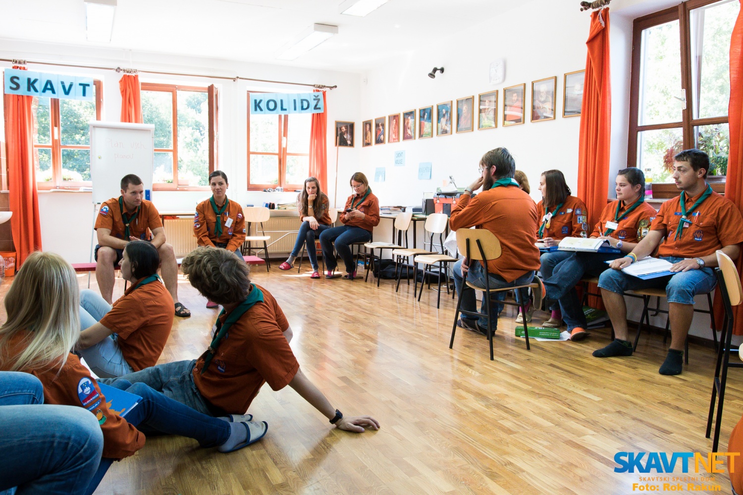 FOTO in VIDEO: Zgodil se je Skavt kolidž Liboje