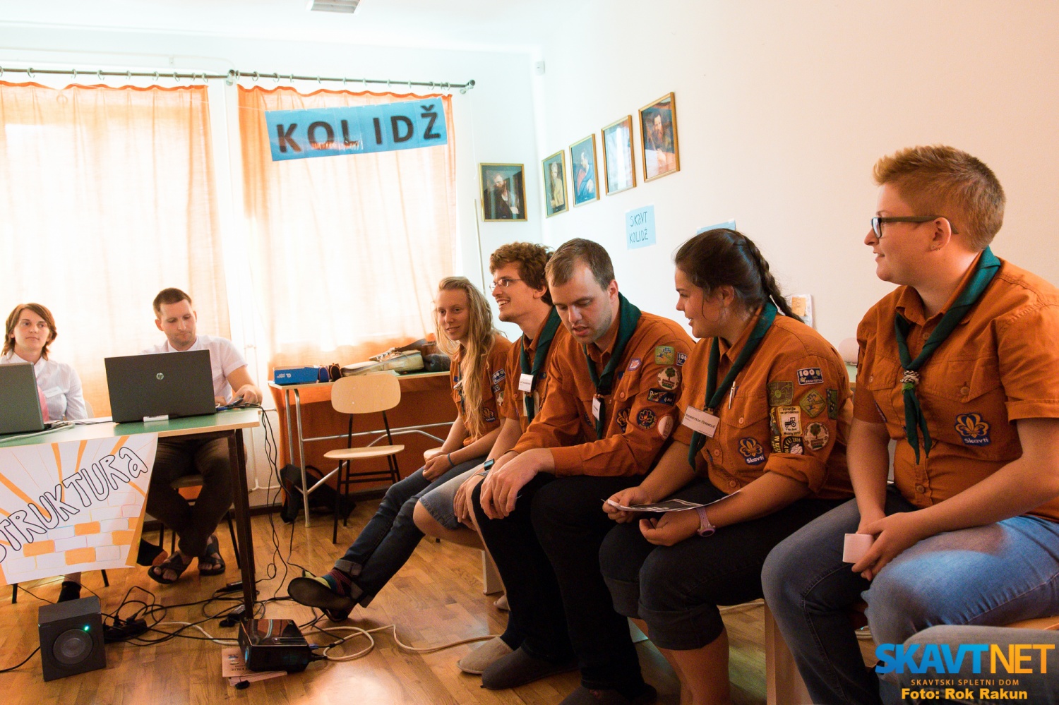 FOTO in VIDEO: Zgodil se je Skavt kolidž Liboje