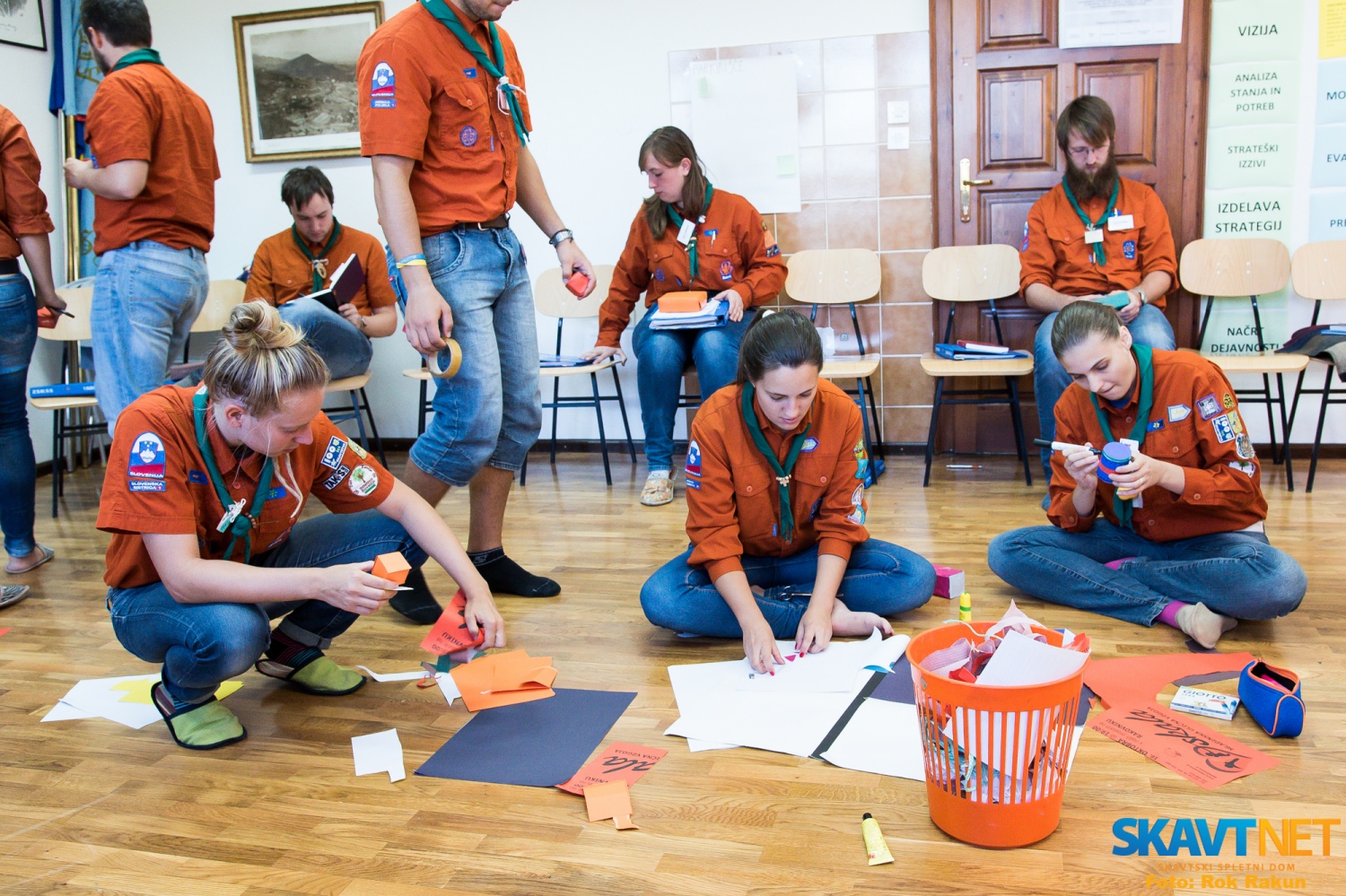 FOTO in VIDEO: Zgodil se je Skavt kolidž Liboje