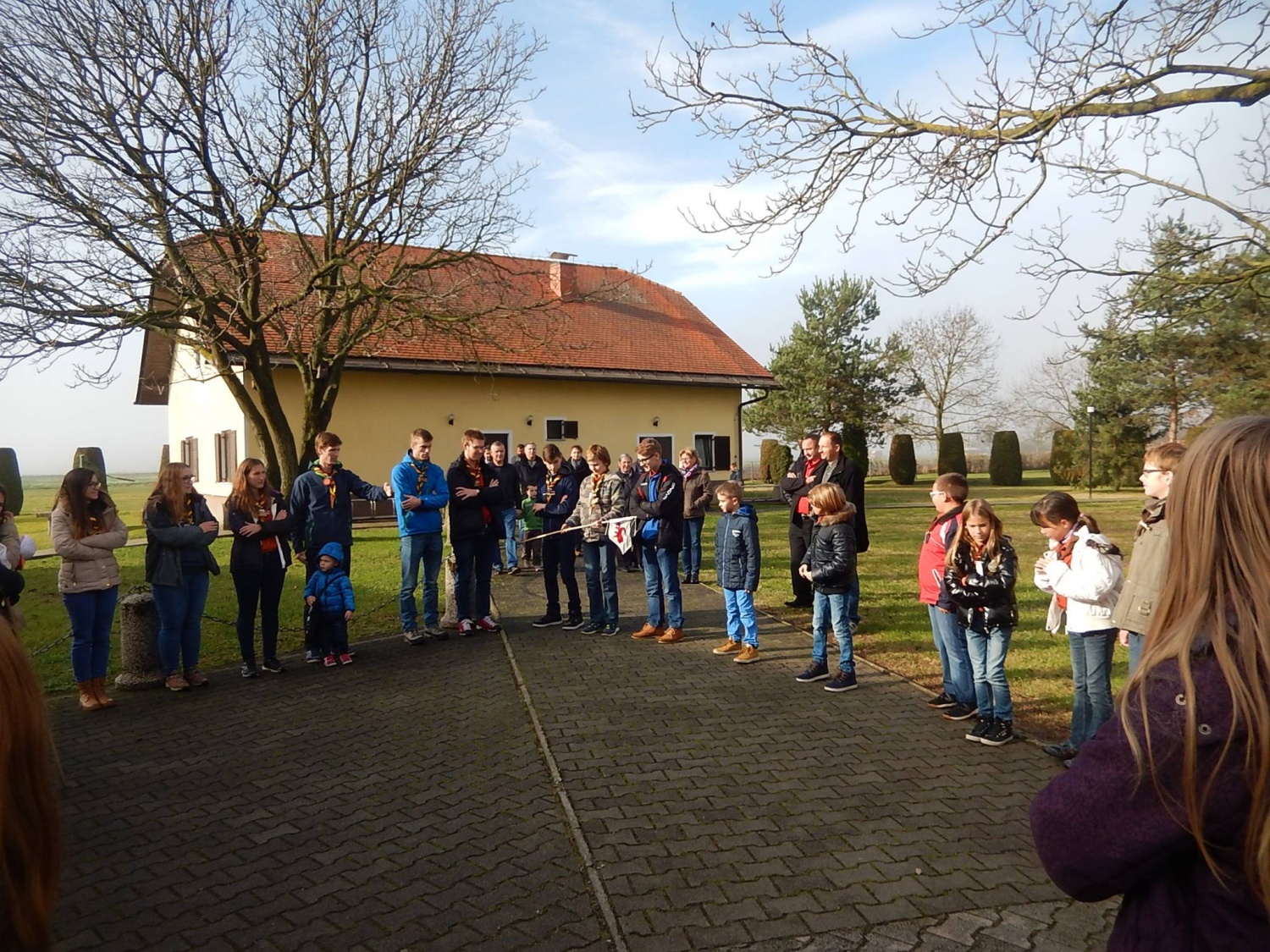 Jesenovanje ptujske čete