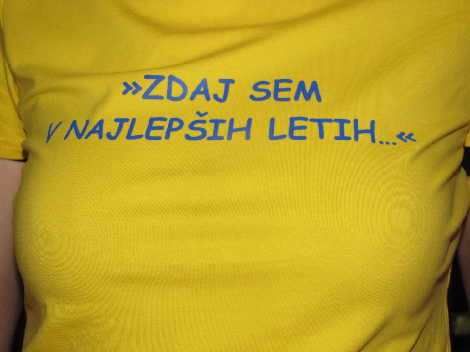 Zdaj sem v najlepših letih