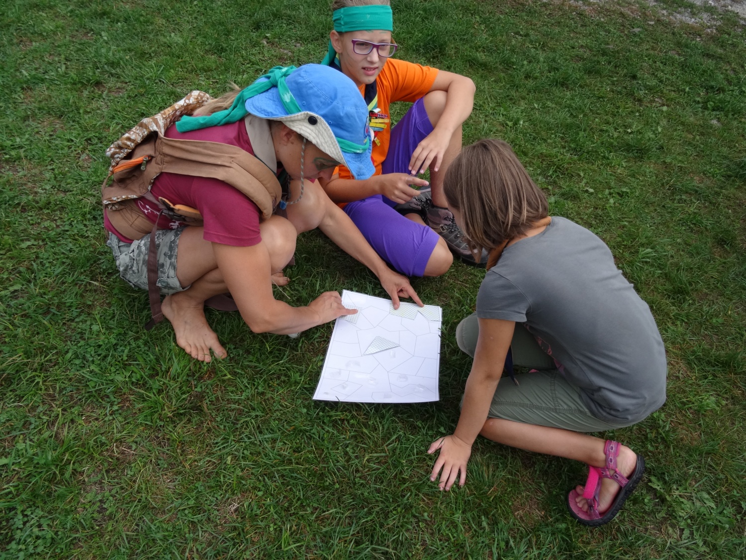 Baraga pri roških Indijancih - tabori družin pri SOC 2016