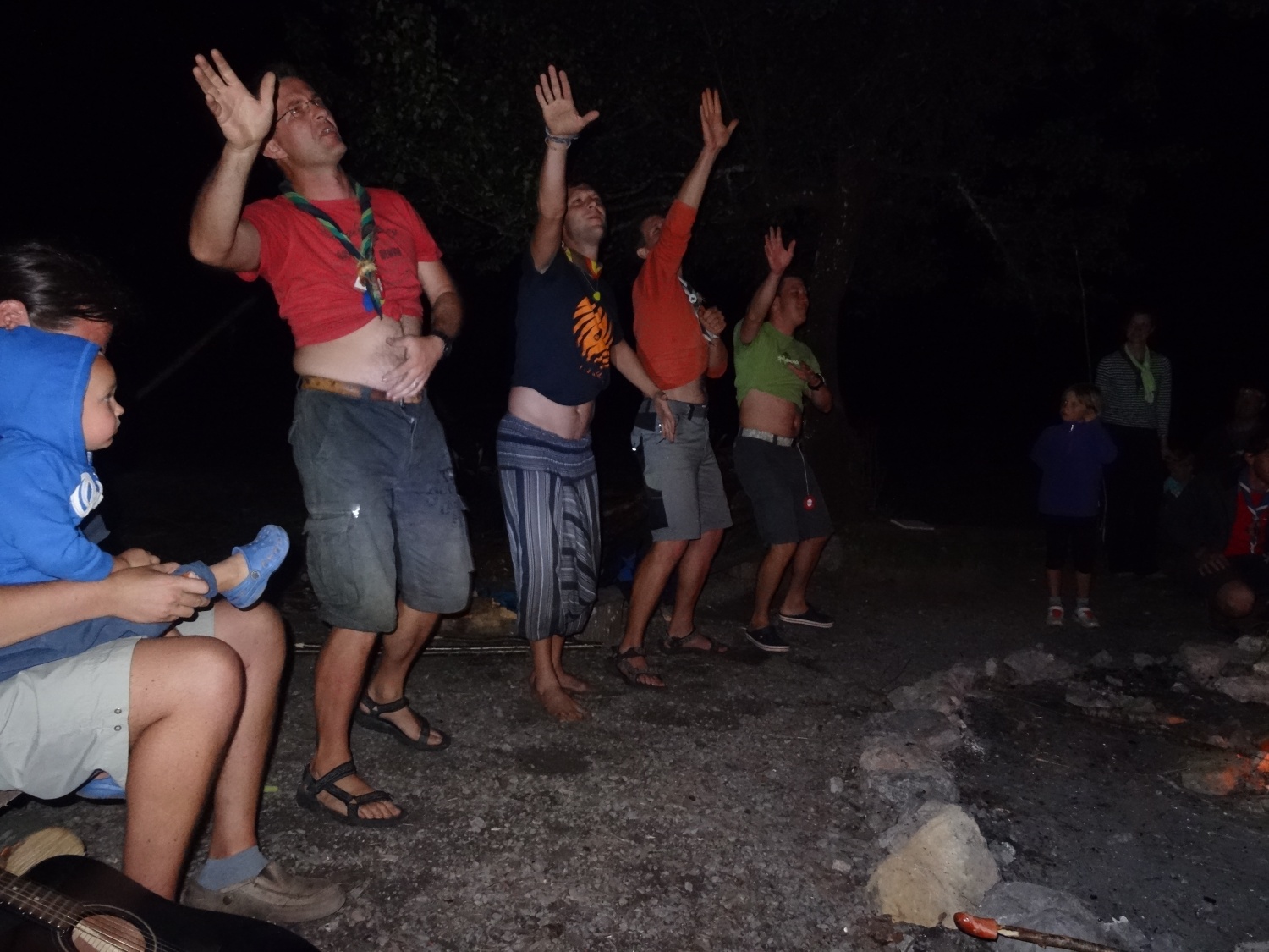 Baraga pri roških Indijancih - tabori družin pri SOC 2016