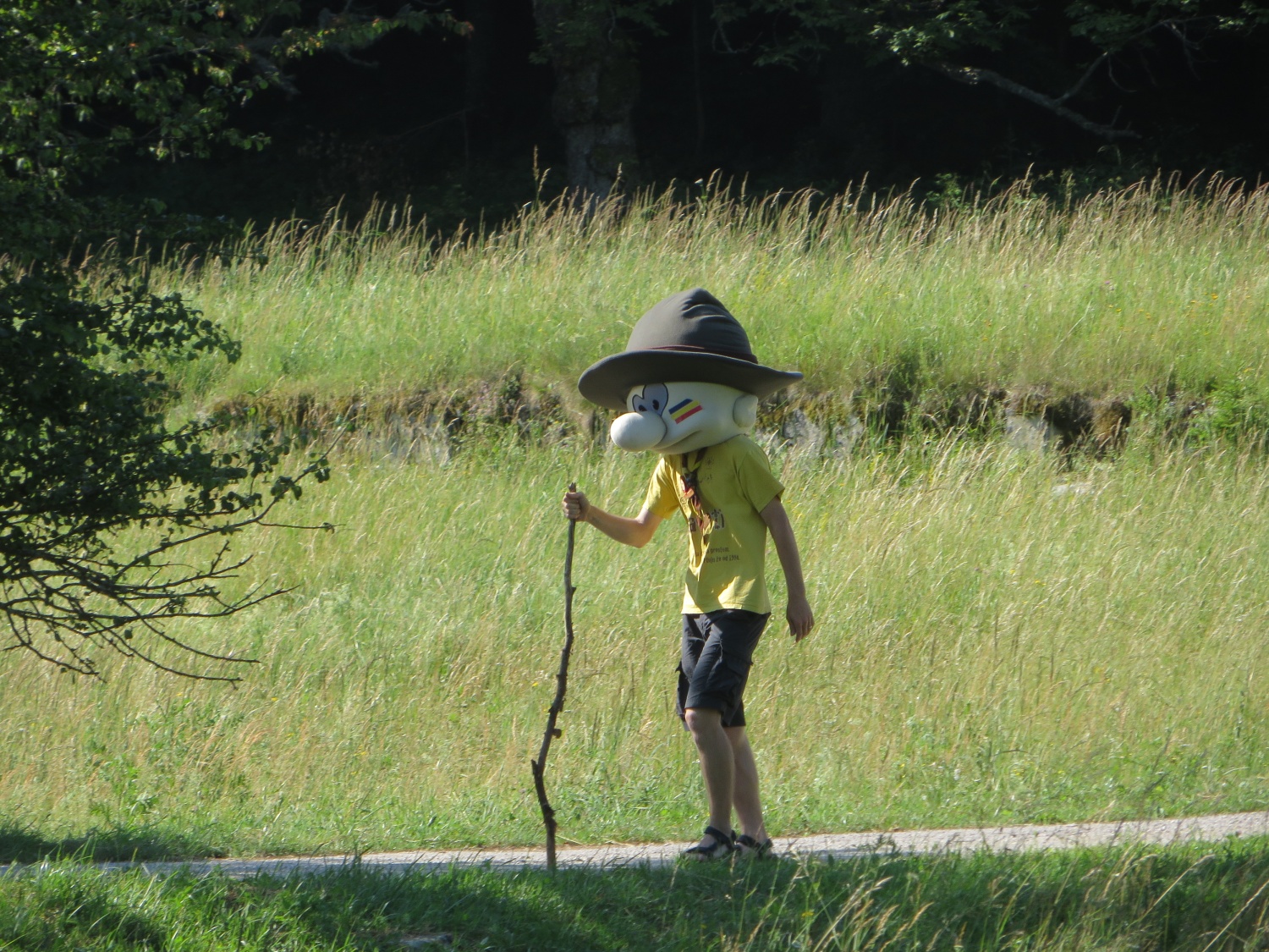 Baraga pri roških Indijancih - tabori družin pri SOC 2016