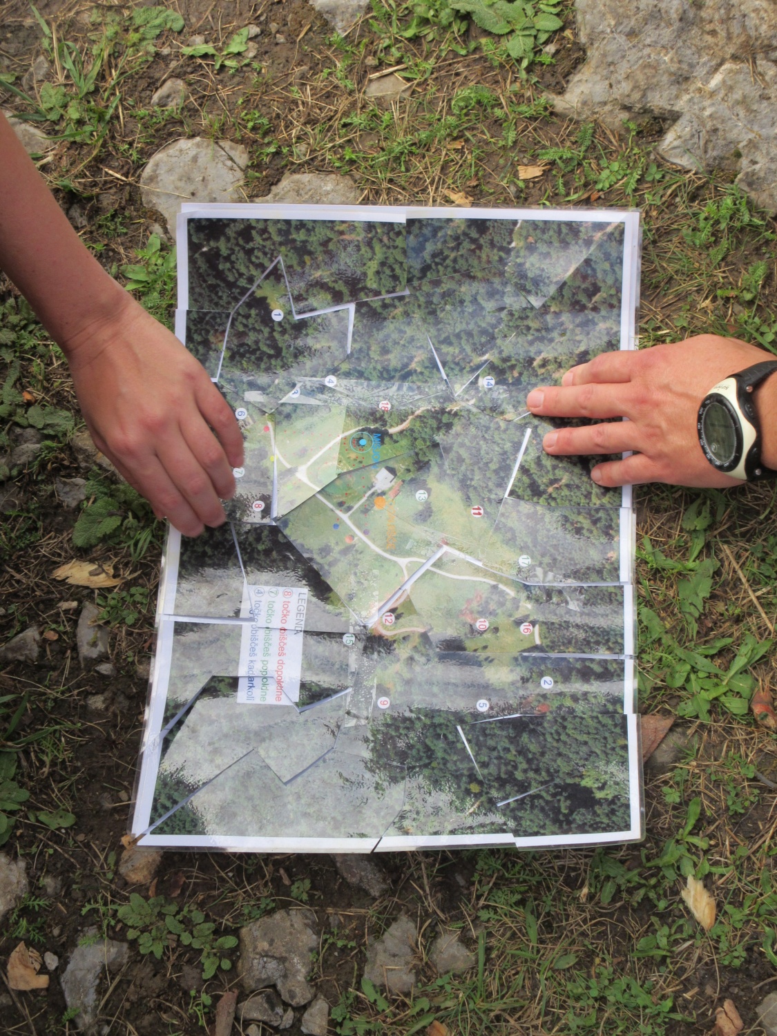 Baraga pri roških Indijancih - tabori družin pri SOC 2016