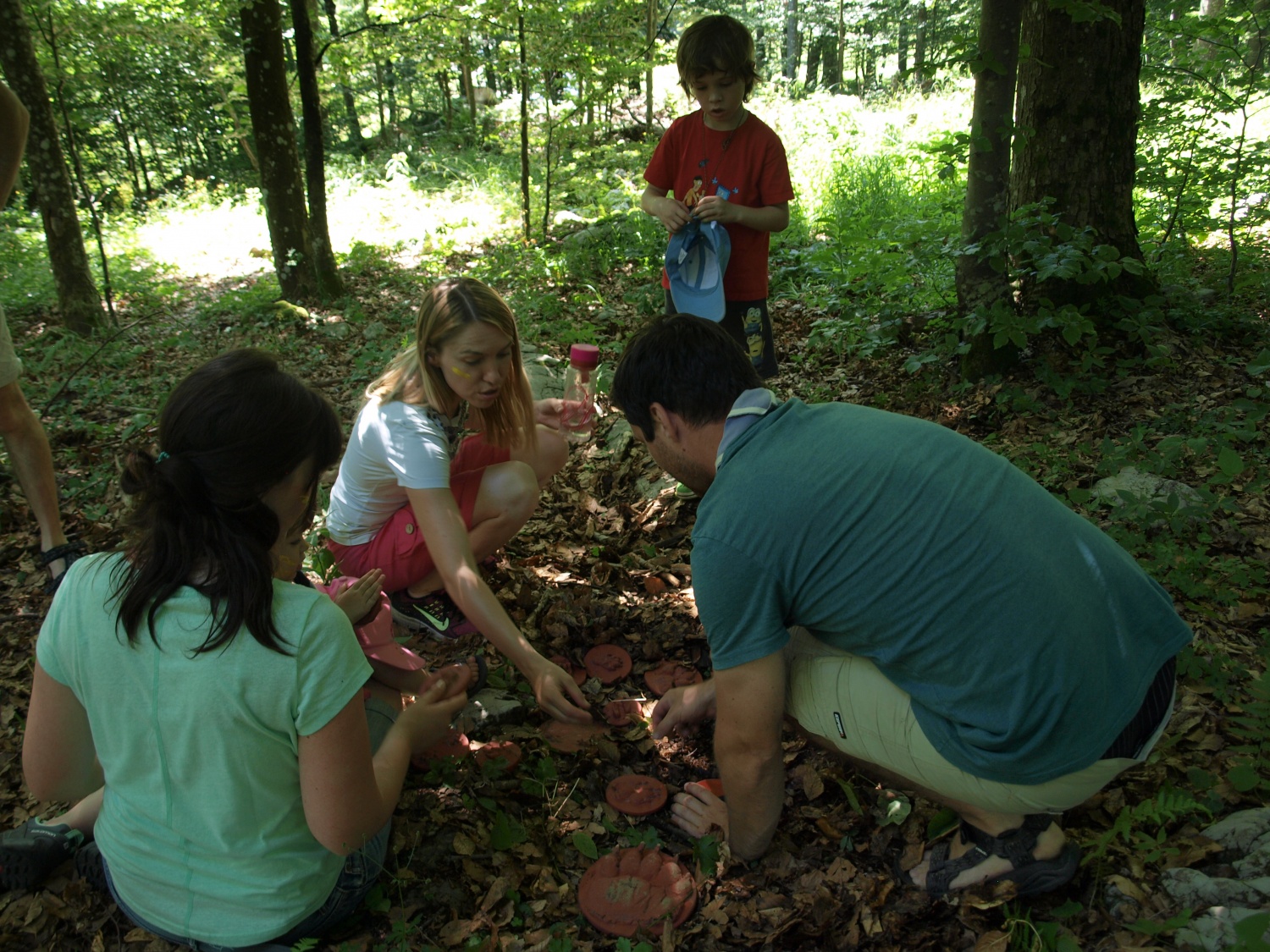 Baraga pri roških Indijancih - tabori družin pri SOC 2016