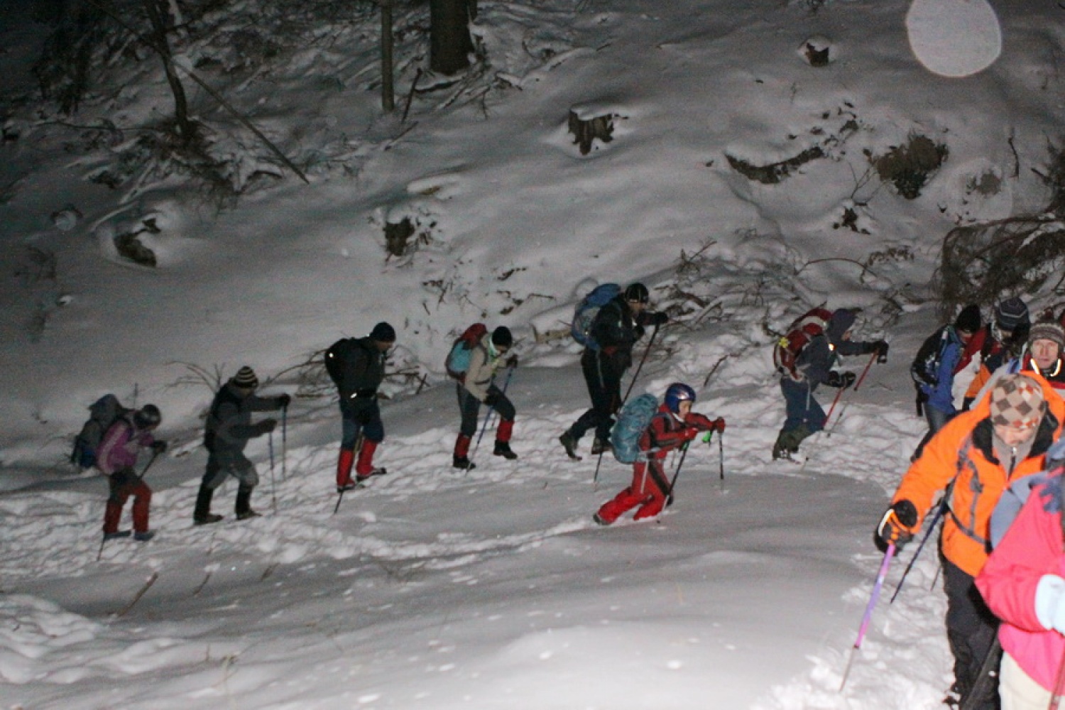 Tudi otroci so šli z nami