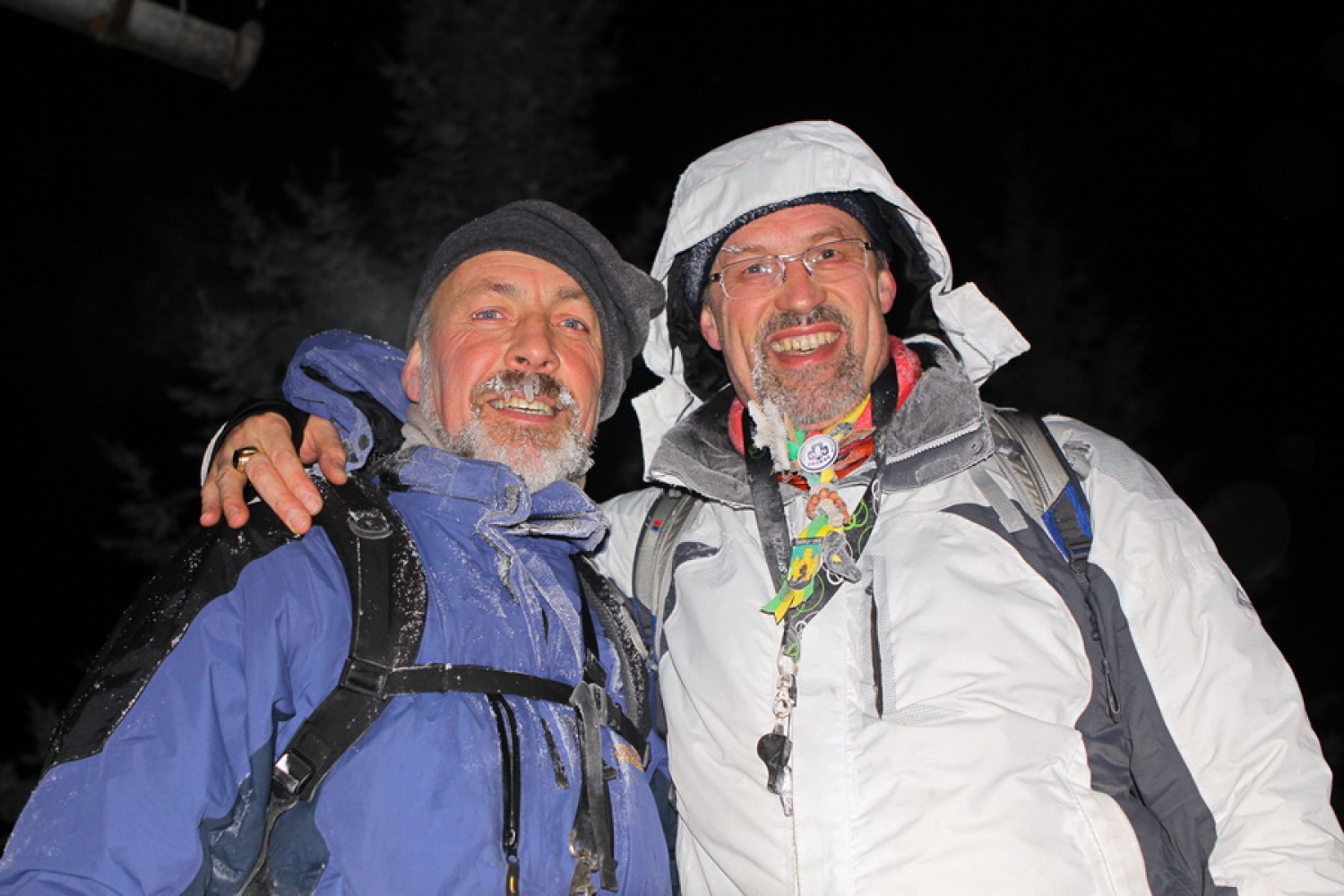 Še ena slikca, potem pa na toplo.