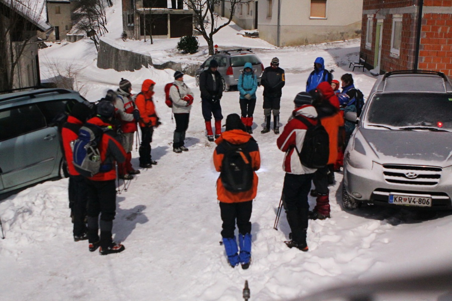 Zaključni krog po končanem povratku v Leskovico