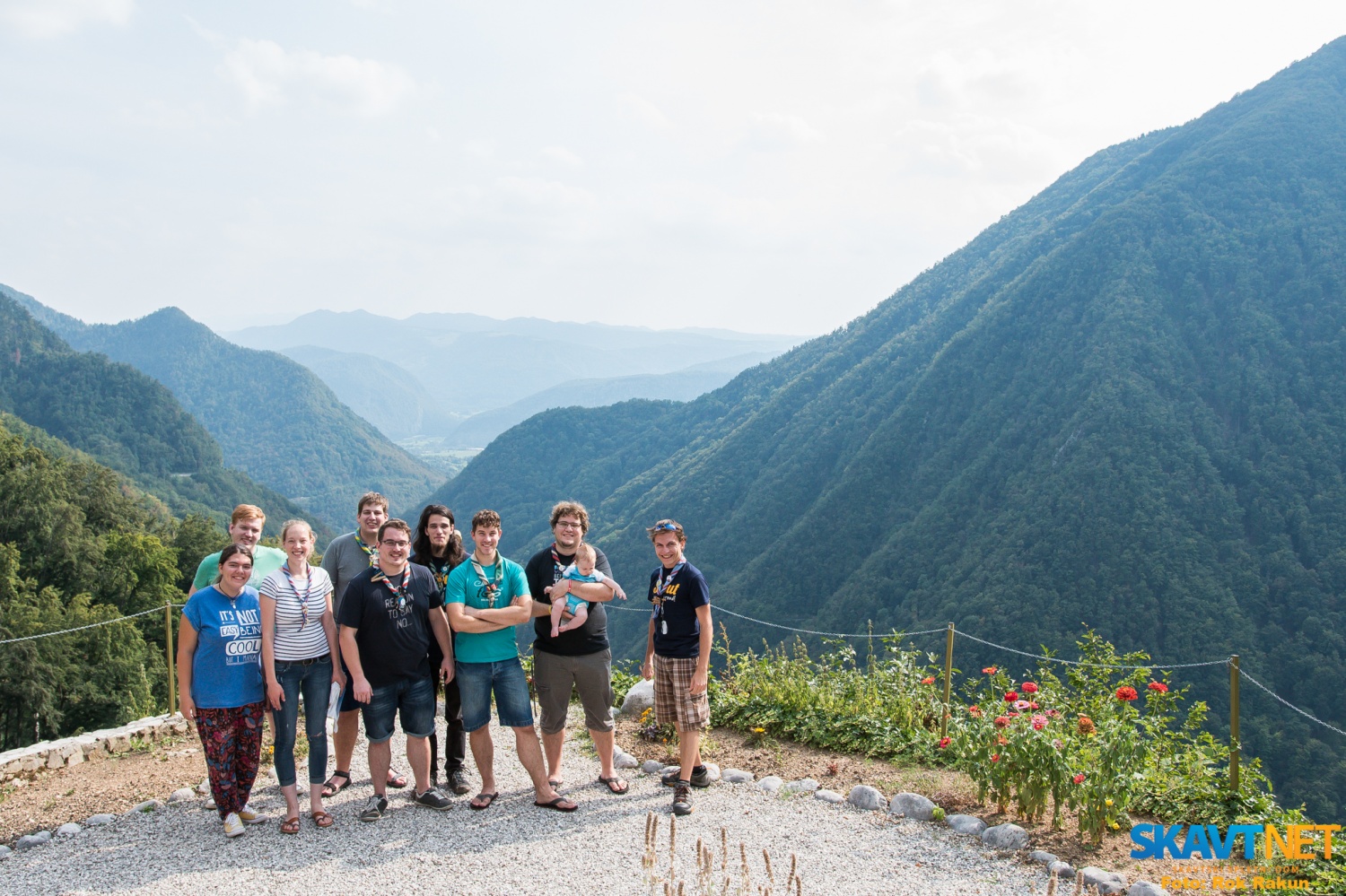 Večinski del ekipe SkavtNET.