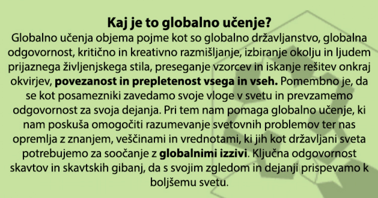 Nekateri se učijo v šolah, drugi se učijo v svetu