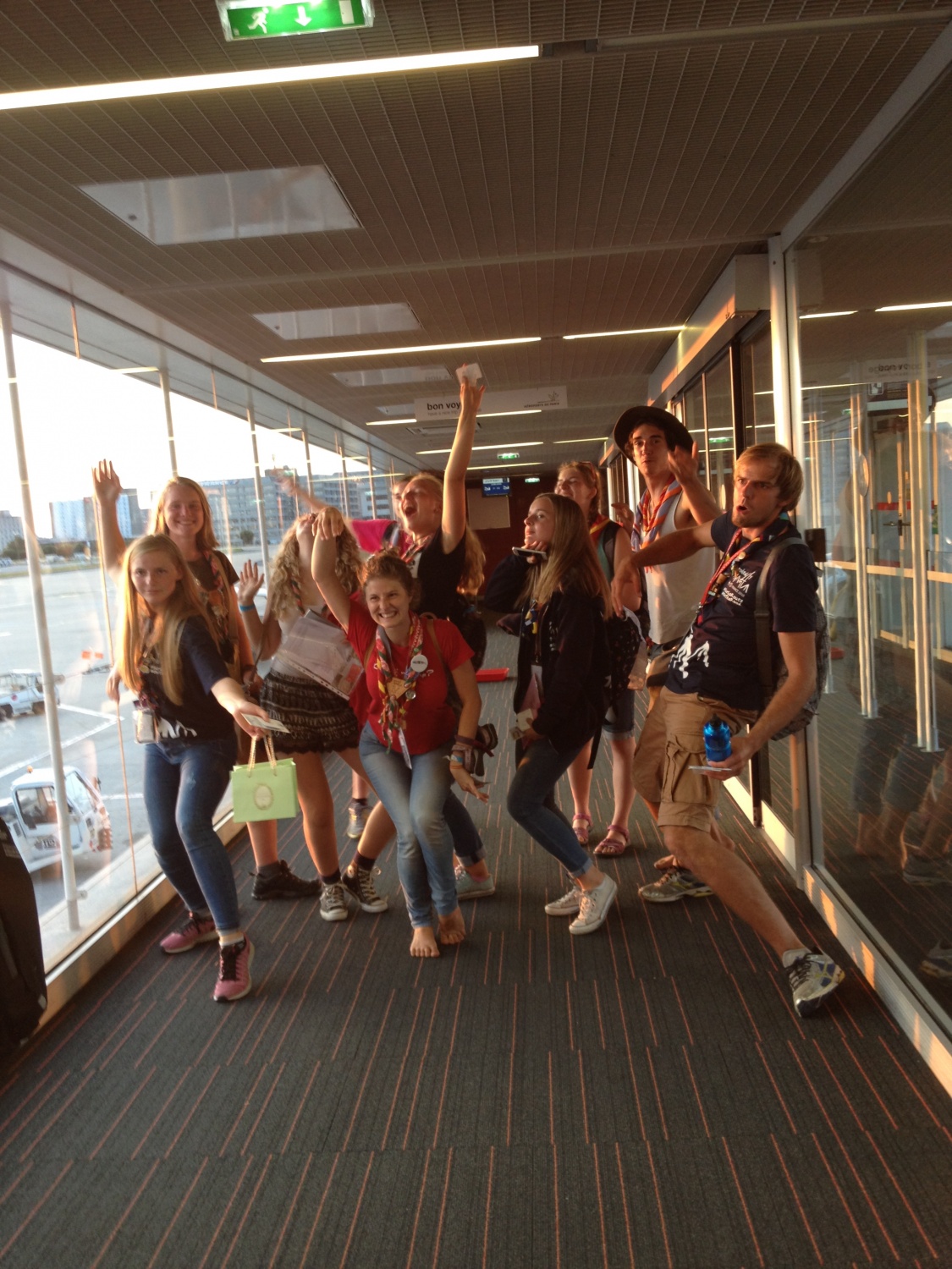 Norost na poti nazaj.